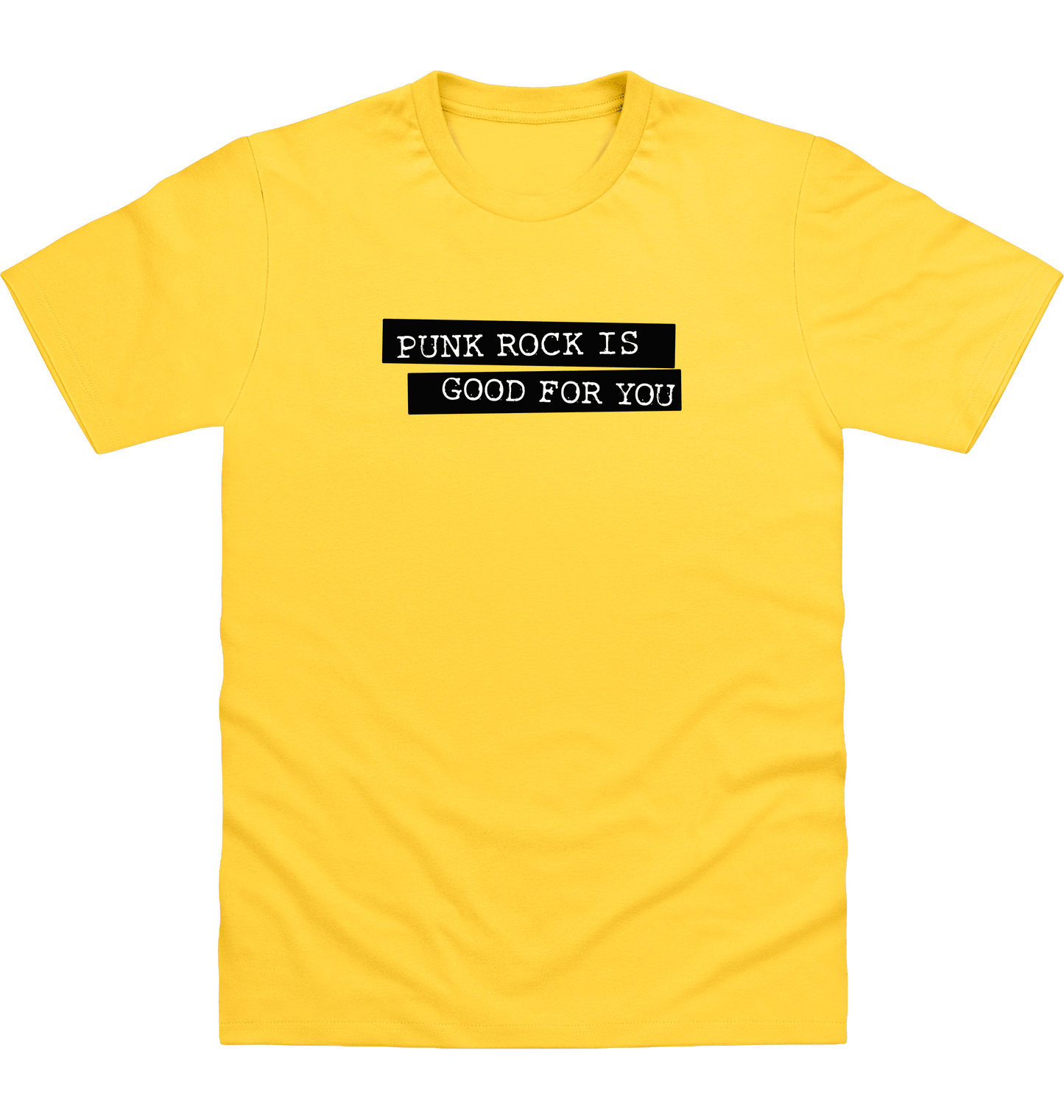 Sun Yellow Printed T-shirt Front