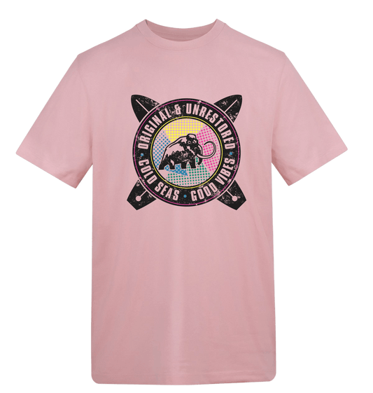 Baby Pink Printed T-shirt Front