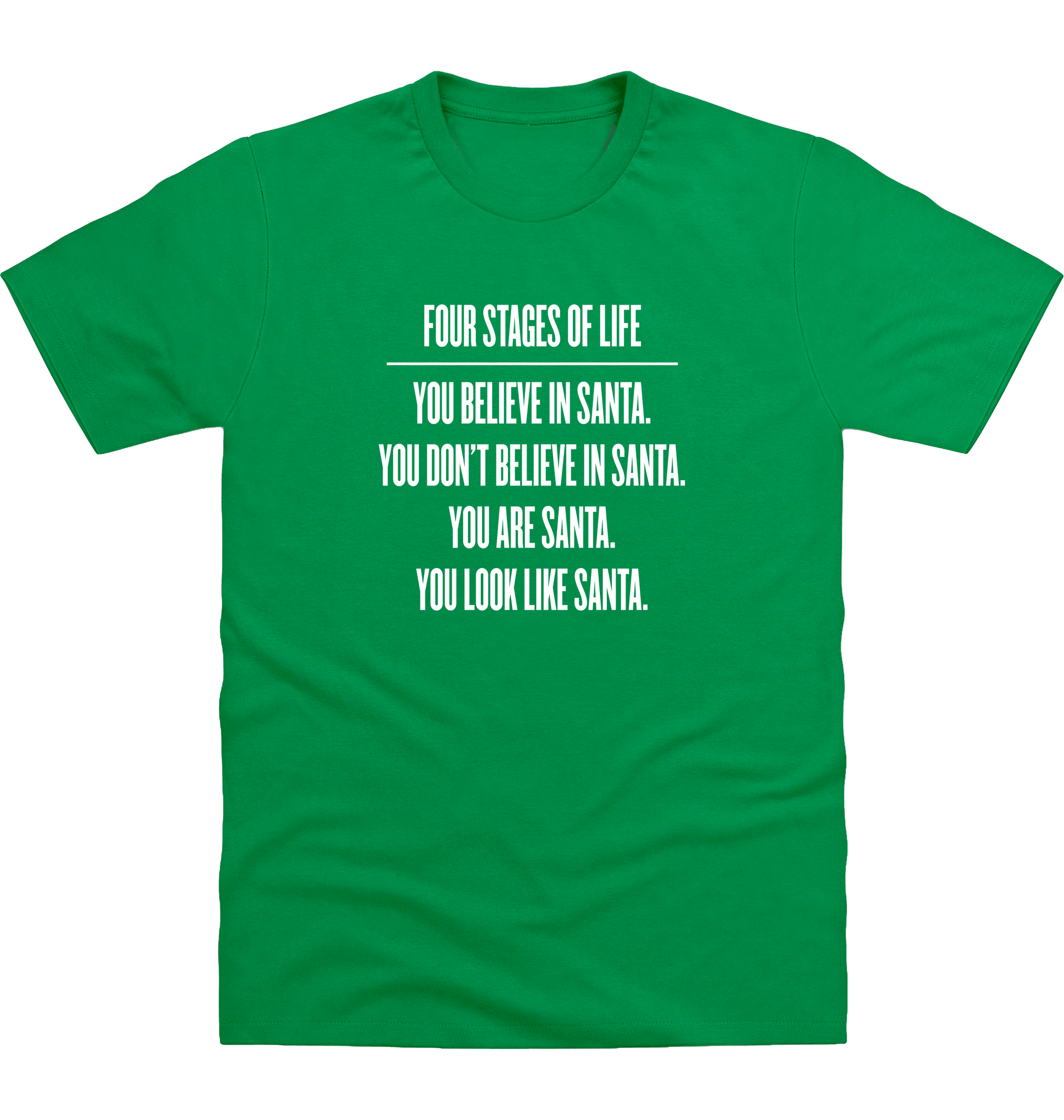 Kelly Green Printed T-shirt Front