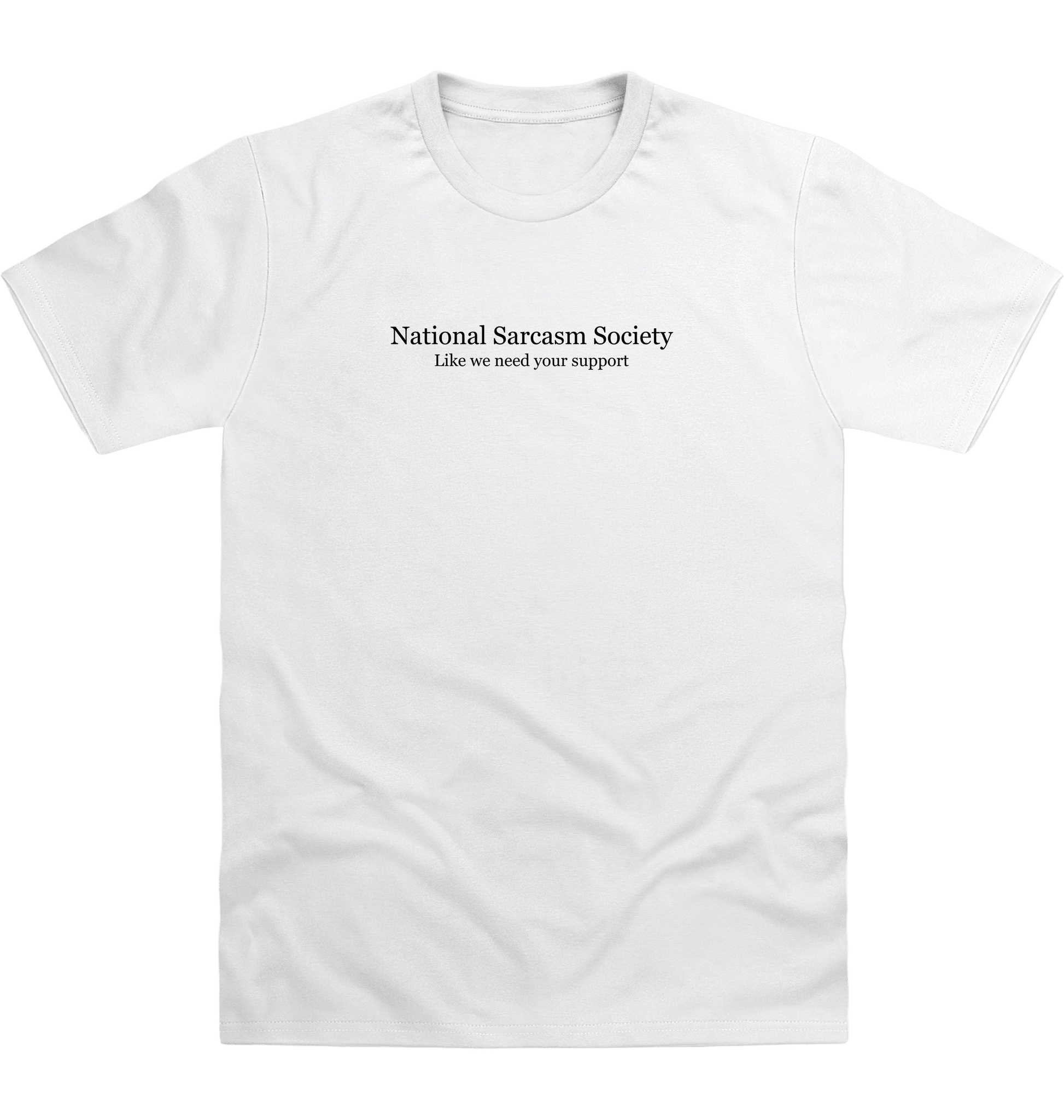 Arctic White Printed T-shirt Front