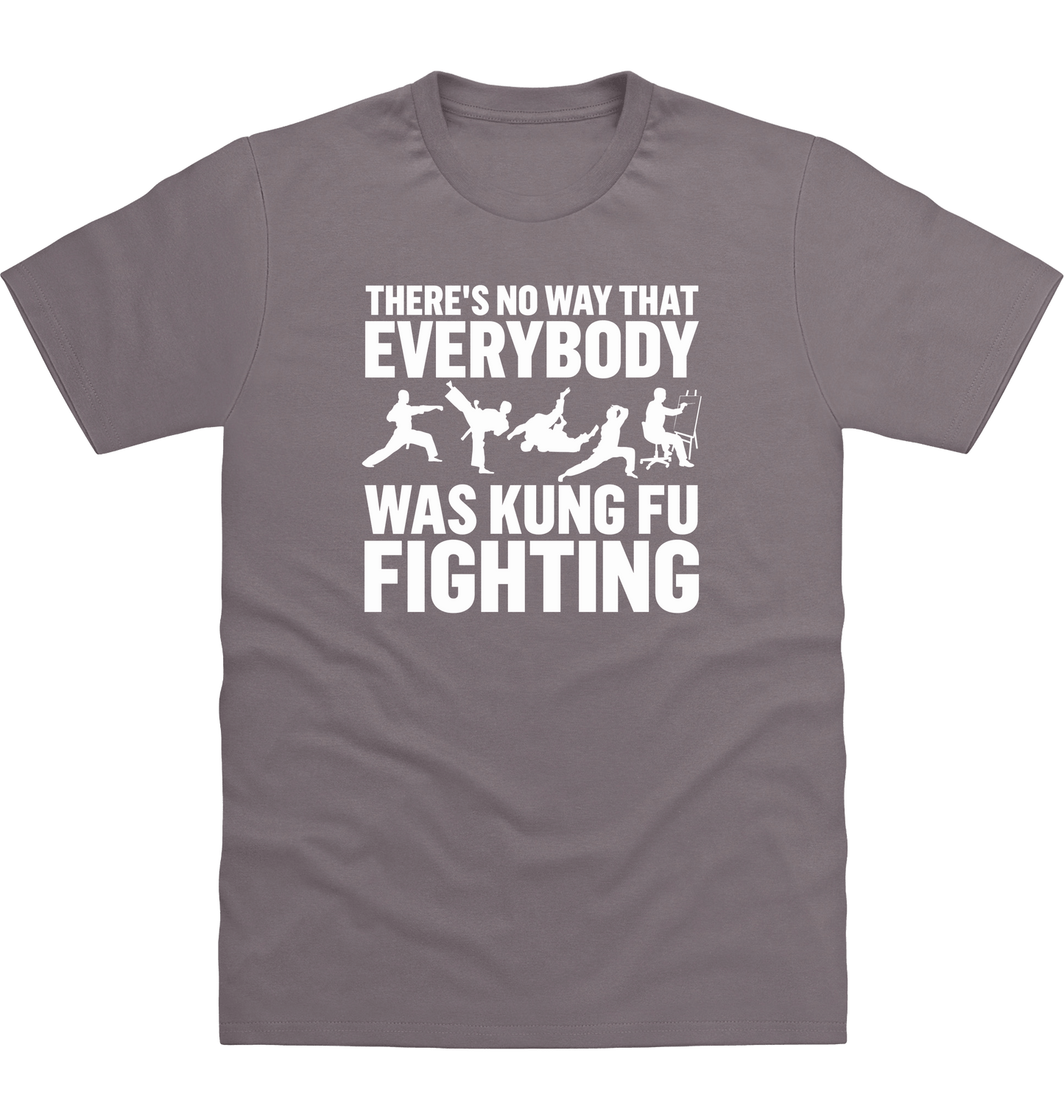 Dusty Lilac Printed T-shirt Front