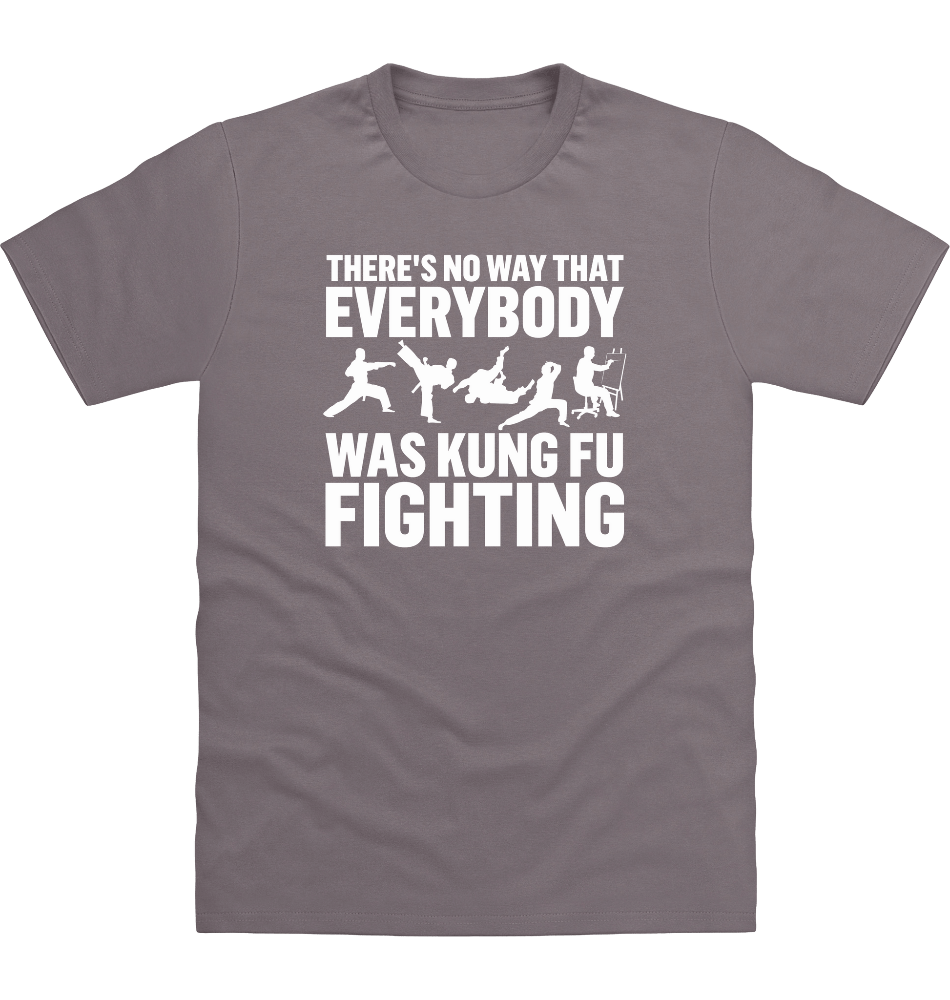 Dusty Lilac Printed T-shirt Front