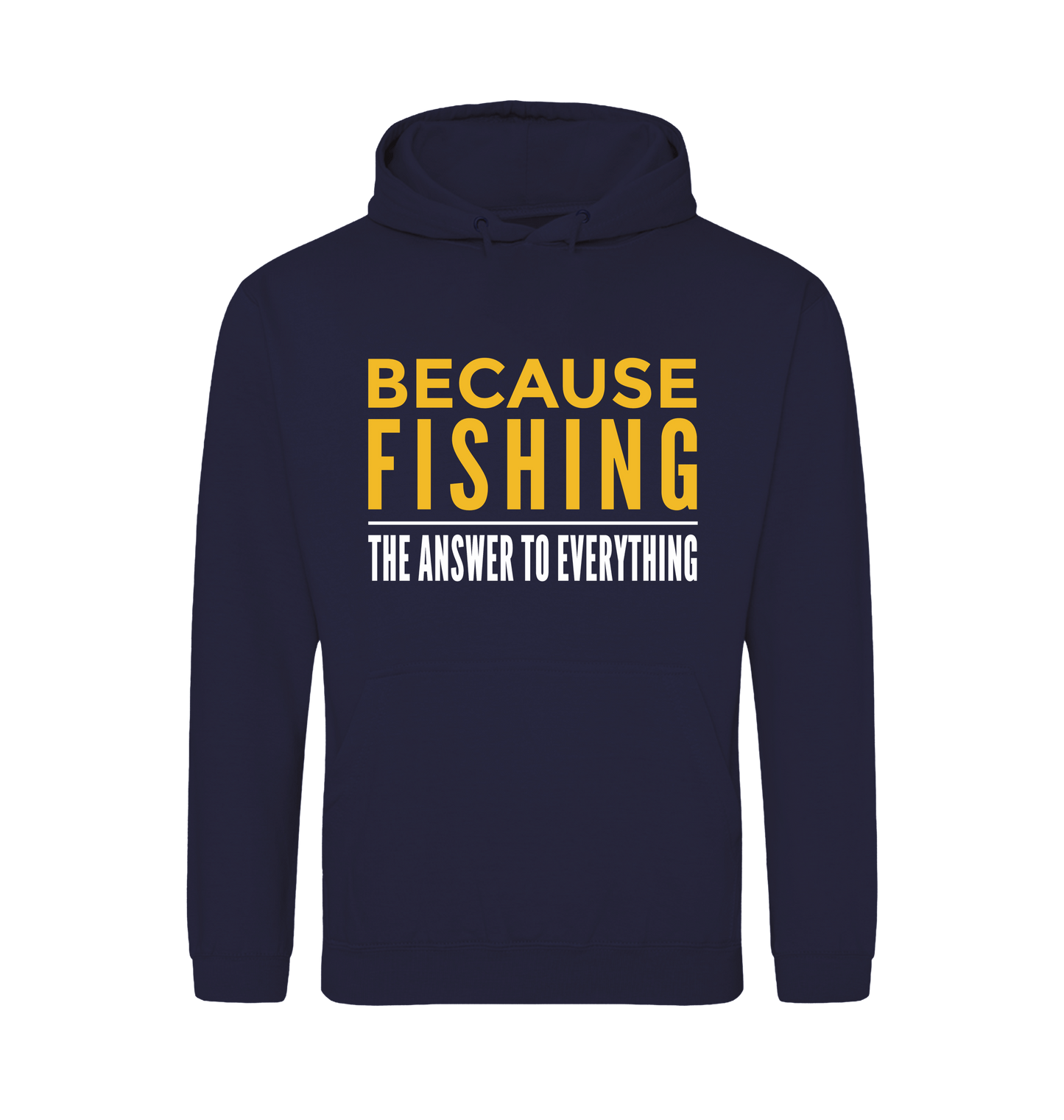 Oxford Navy Printed Hoody Front