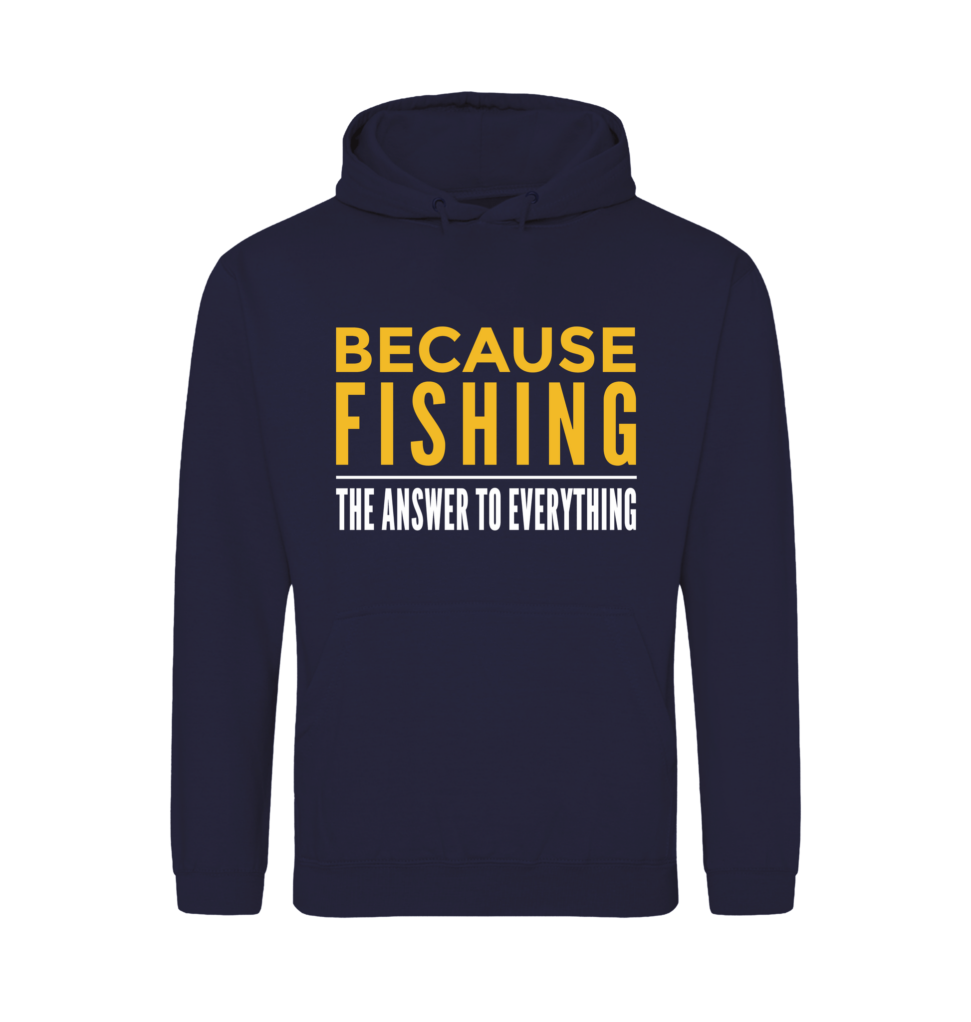 Oxford Navy Printed Hoody Front