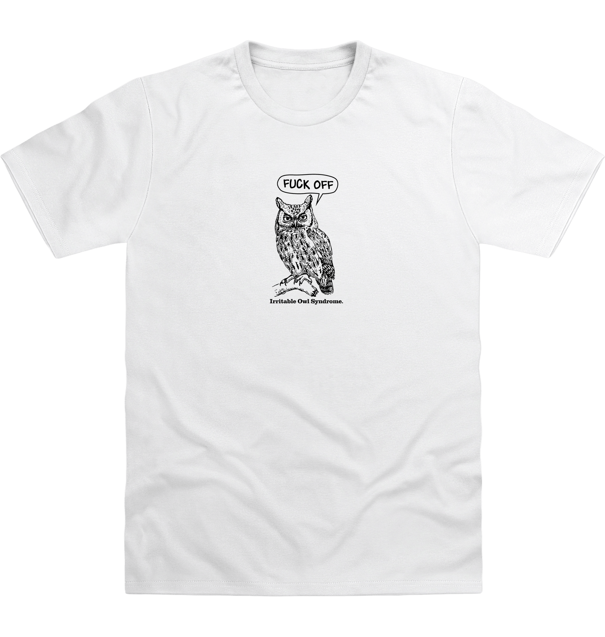 Arctic White Printed T-shirt Front
