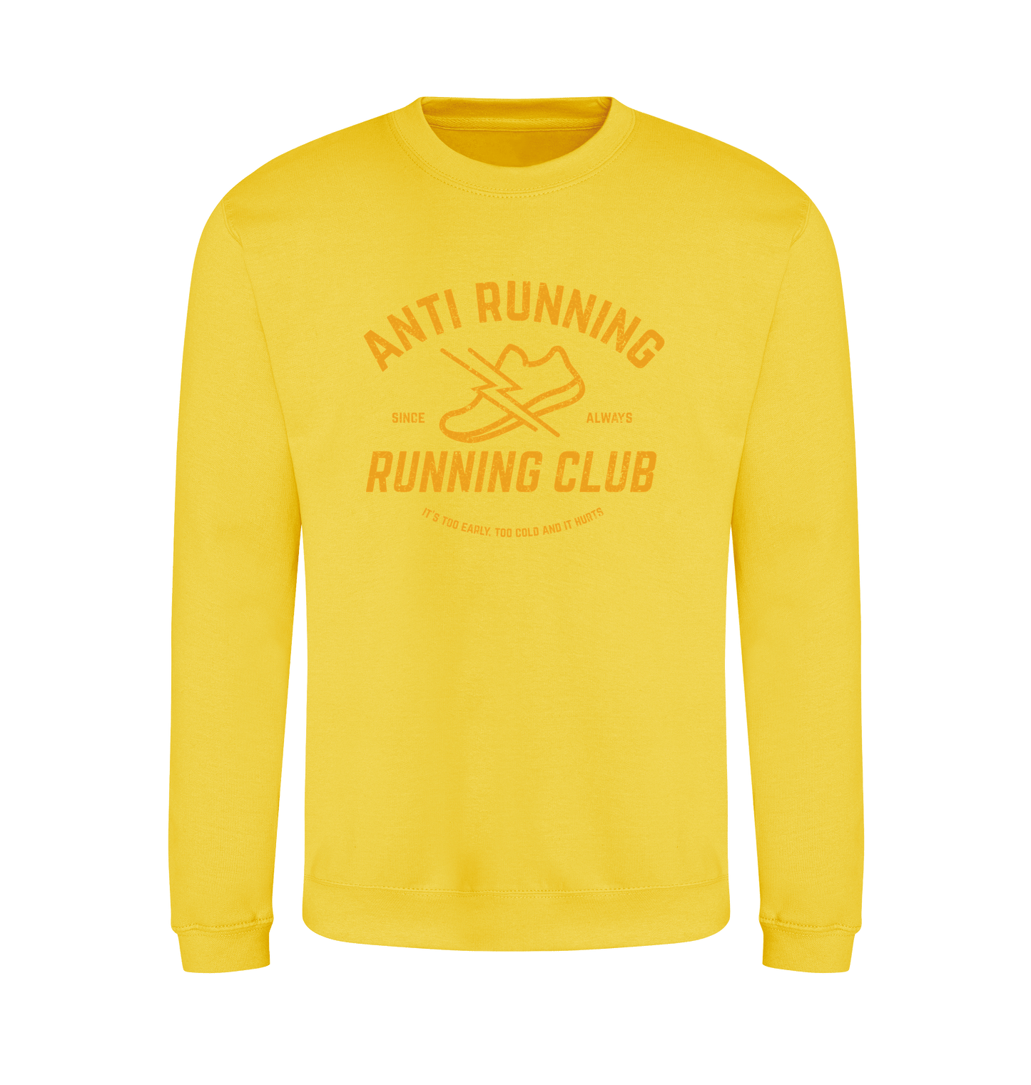 Sun Yellow Printed Sweater Front
