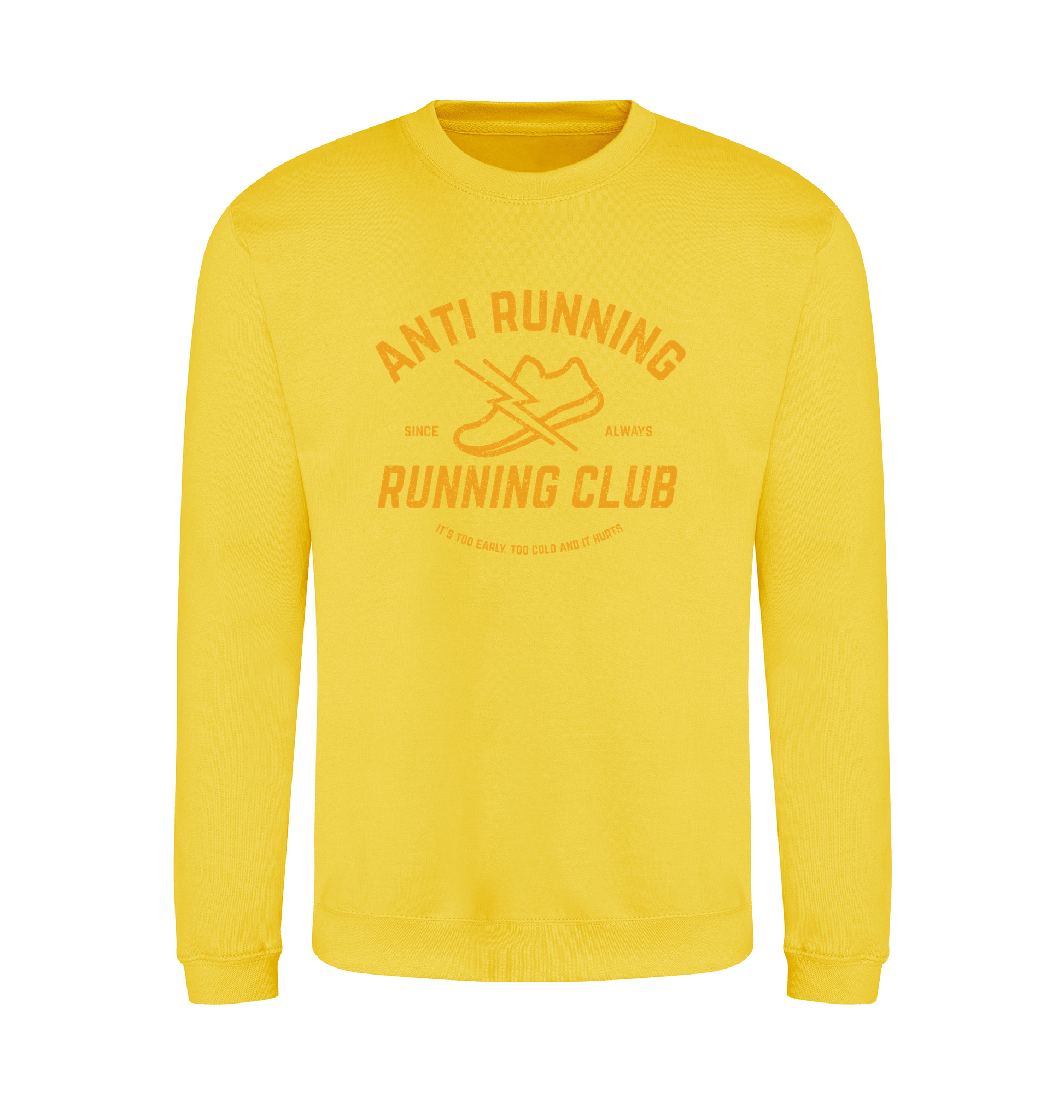 Sun Yellow Printed Sweater Front