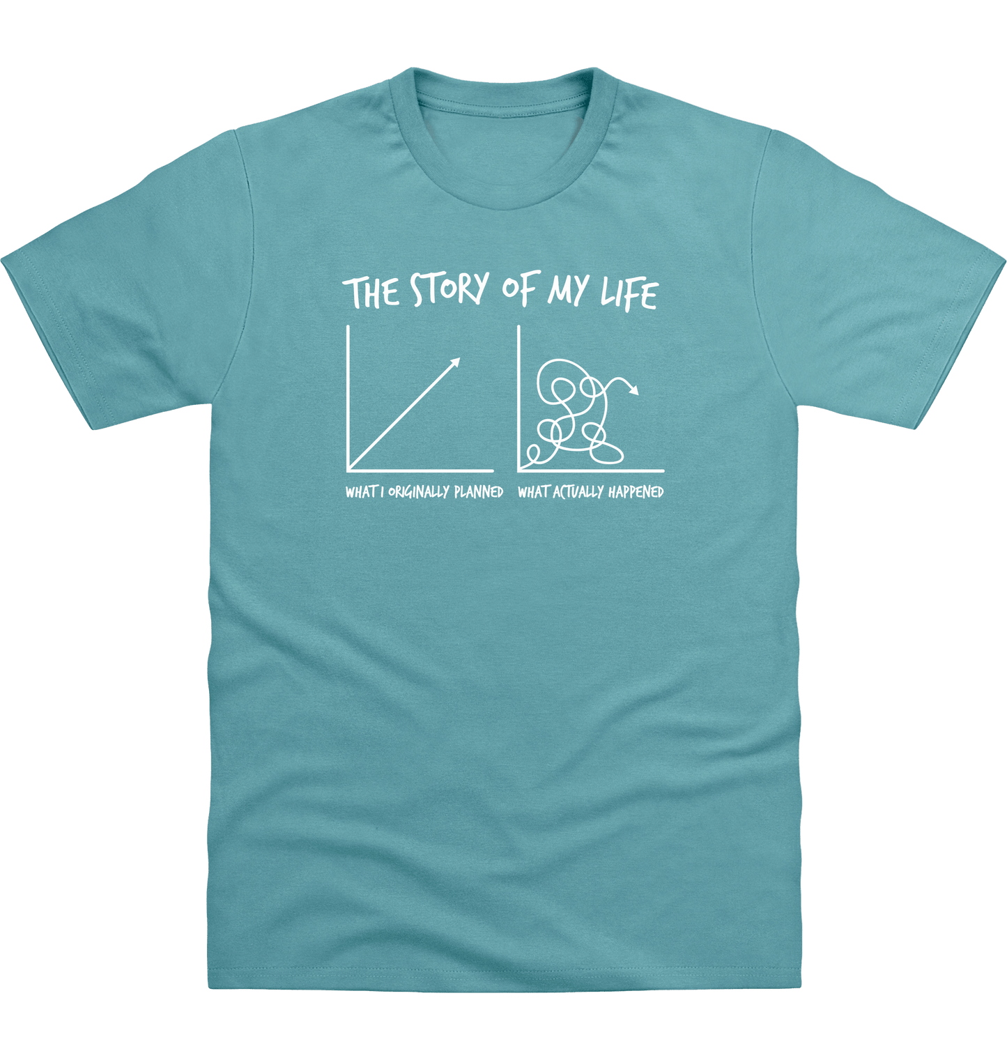 Seafoam Printed T-shirt Front