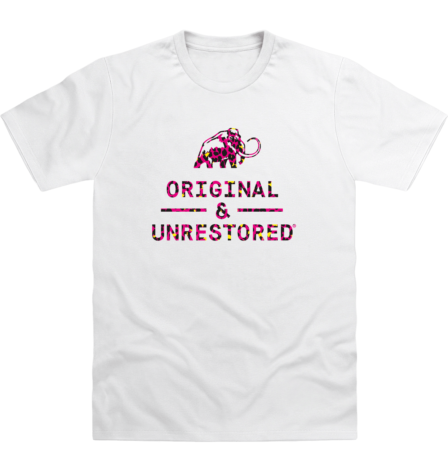 Arctic White Printed T-shirt Front