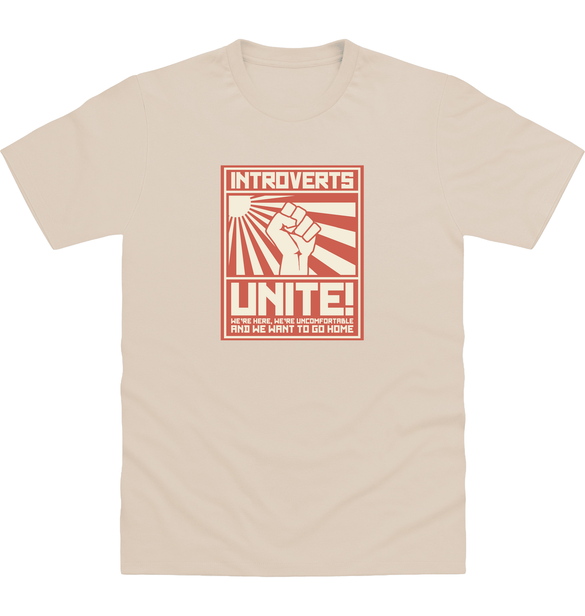 Natural Stone Printed T-shirt Front