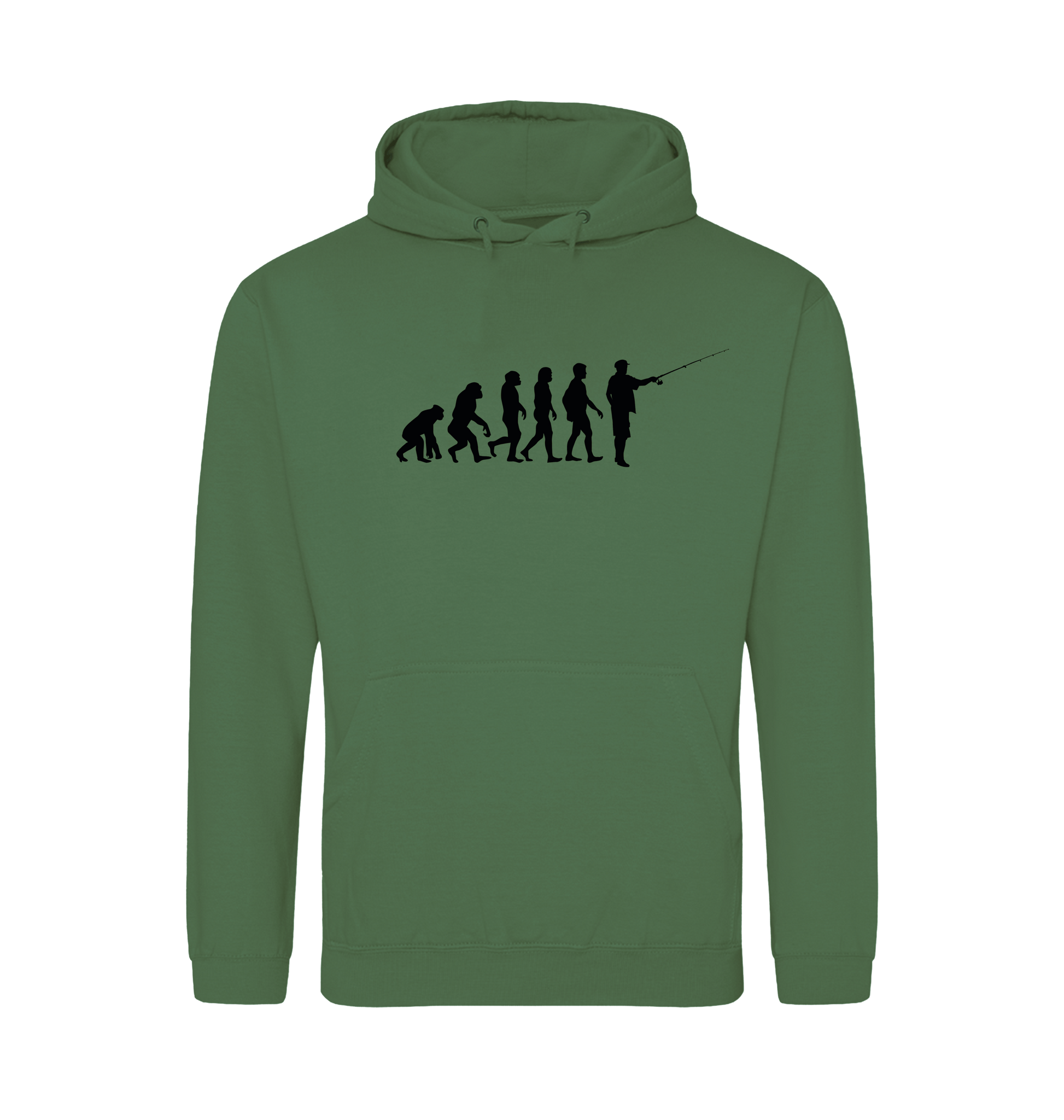 Cactus Green Printed Hoody Front