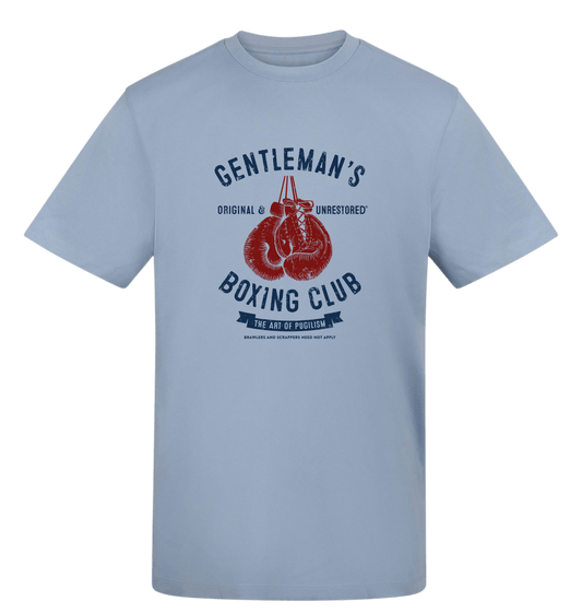 Sky Blue Printed T-shirt Front