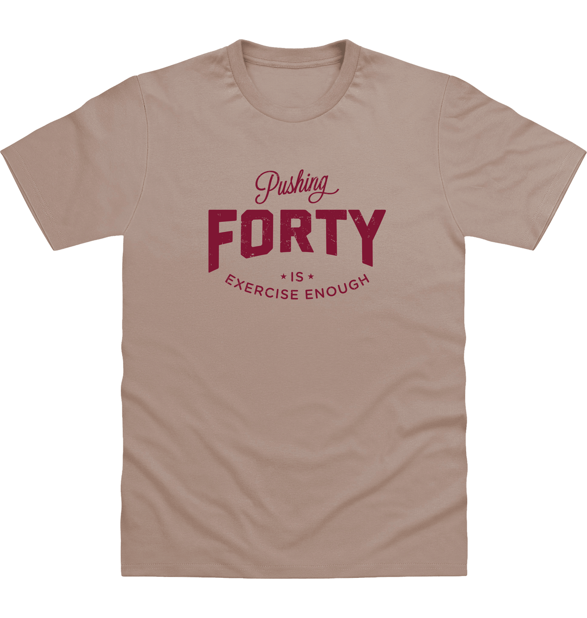 Desert Sand Printed T-shirt Front