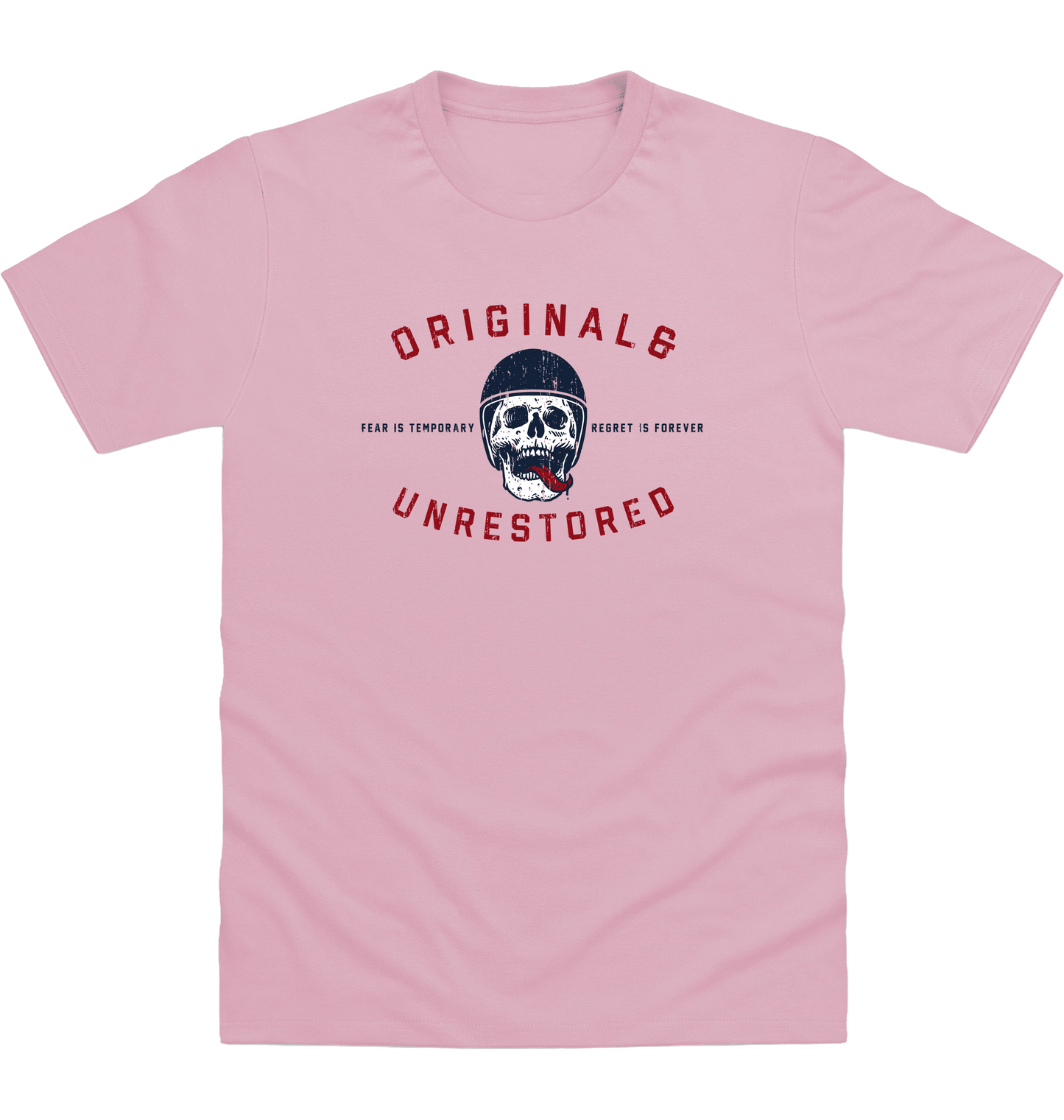 Baby Pink Printed T-shirt Front