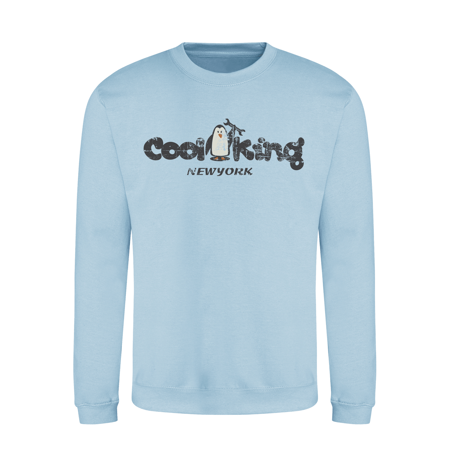 Seafoam Printed Sweater Front