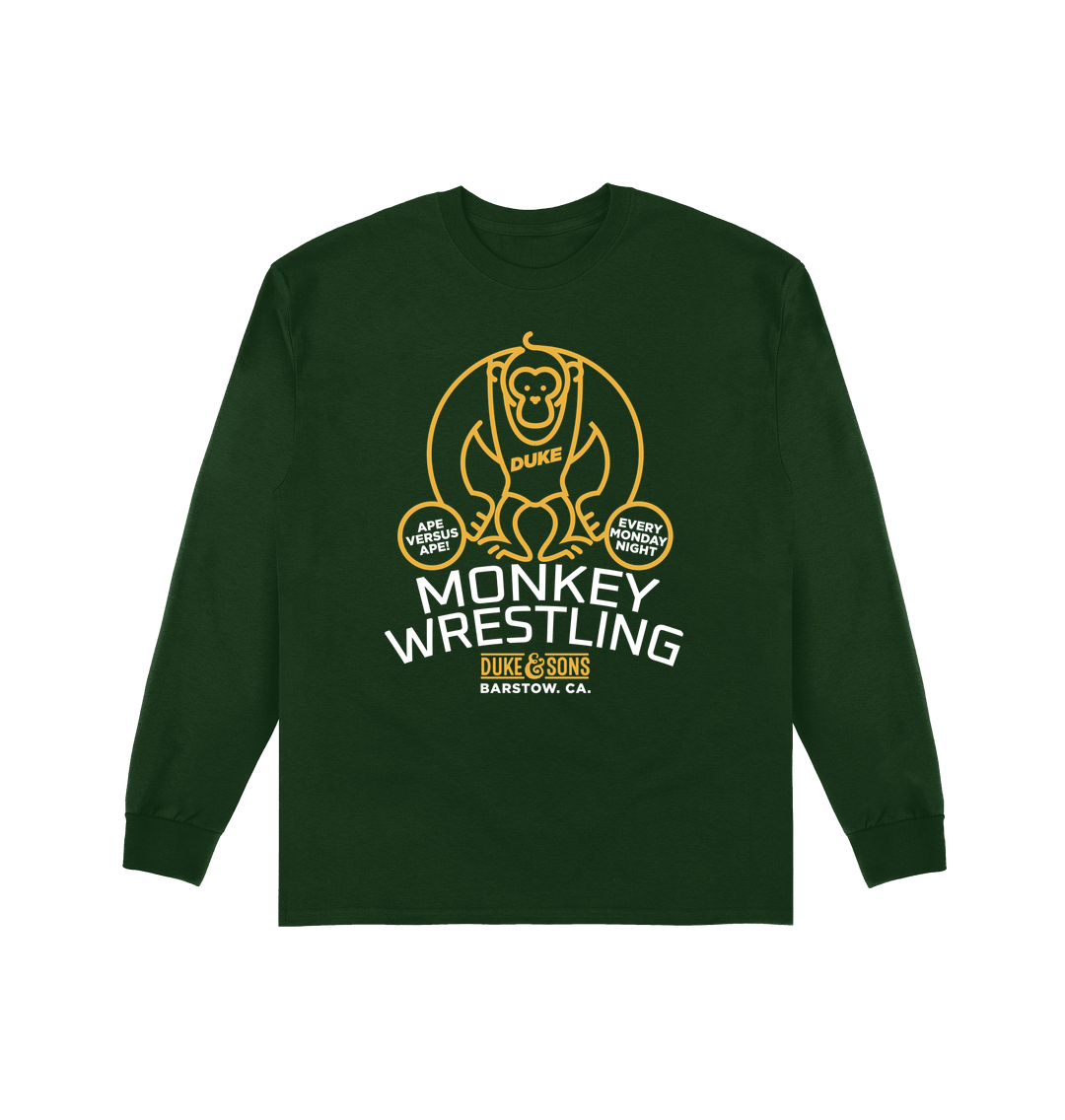 Forest Printed Long Sleeve T Shirt Front