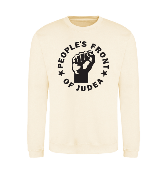 Vanilla Milkshake Printed Sweater Front