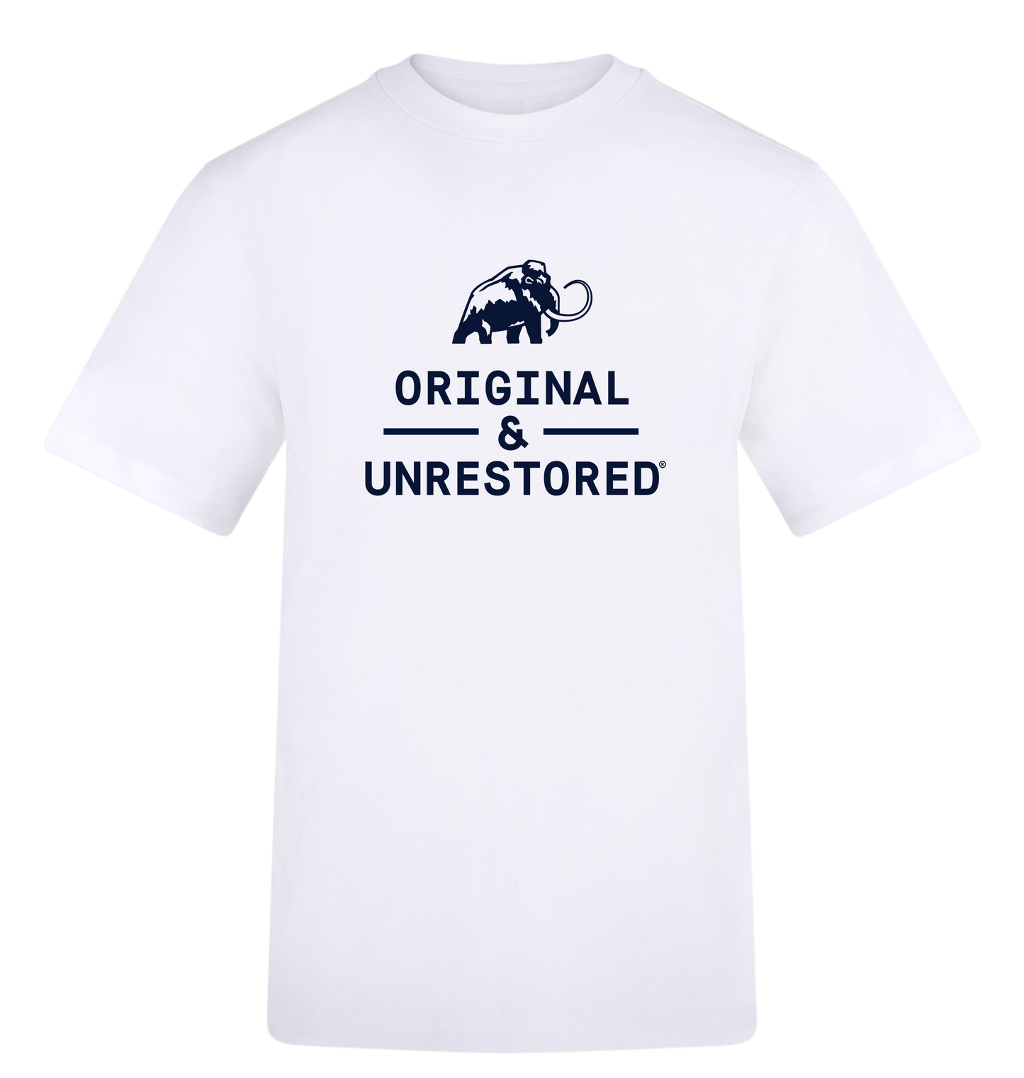 Arctic White Printed T-shirt Front