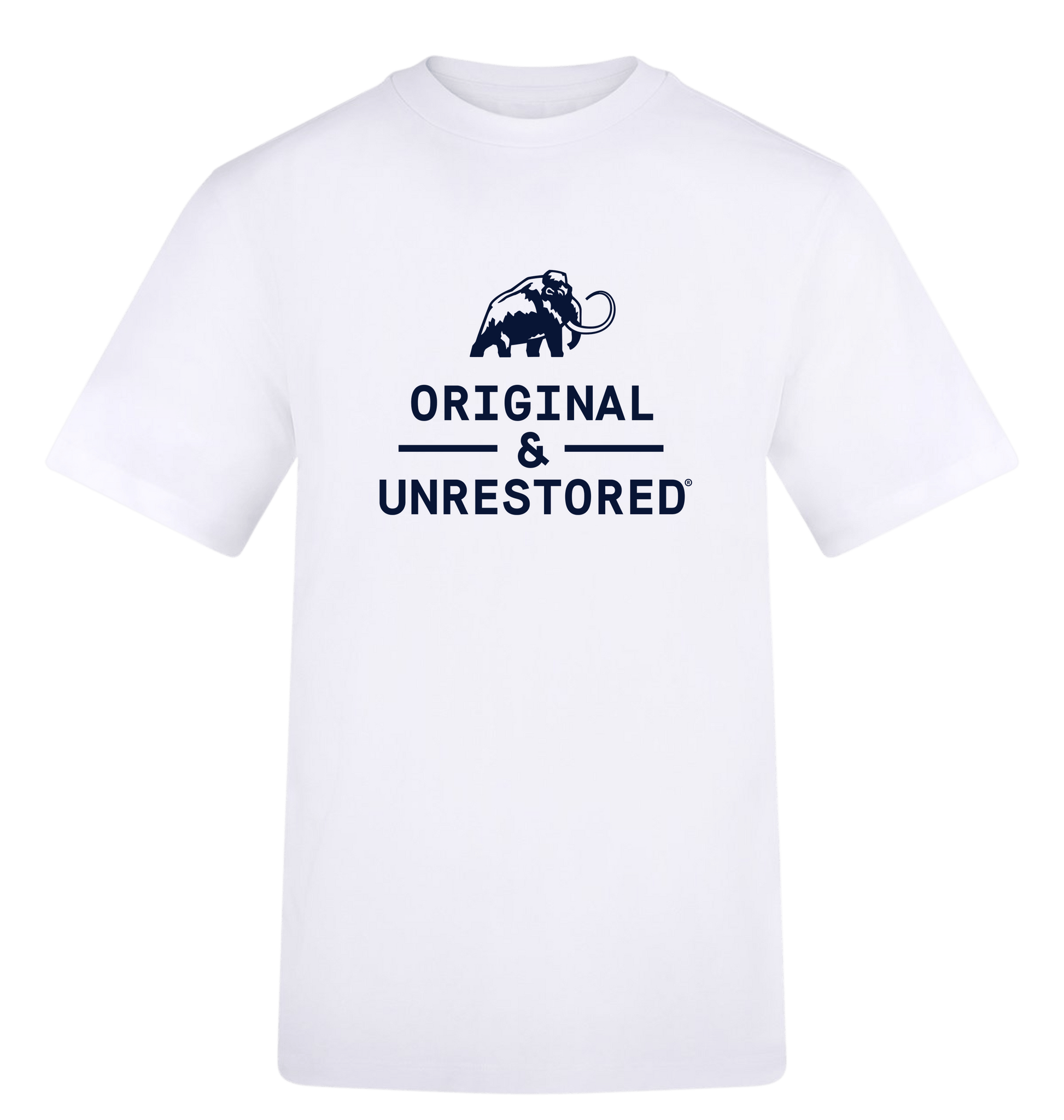 Arctic White Printed T-shirt Front