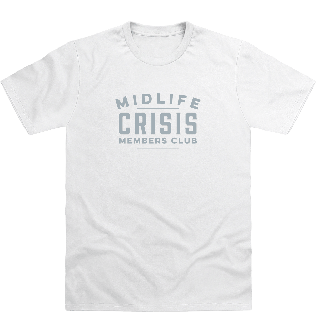 Arctic White Printed T-shirt Front
