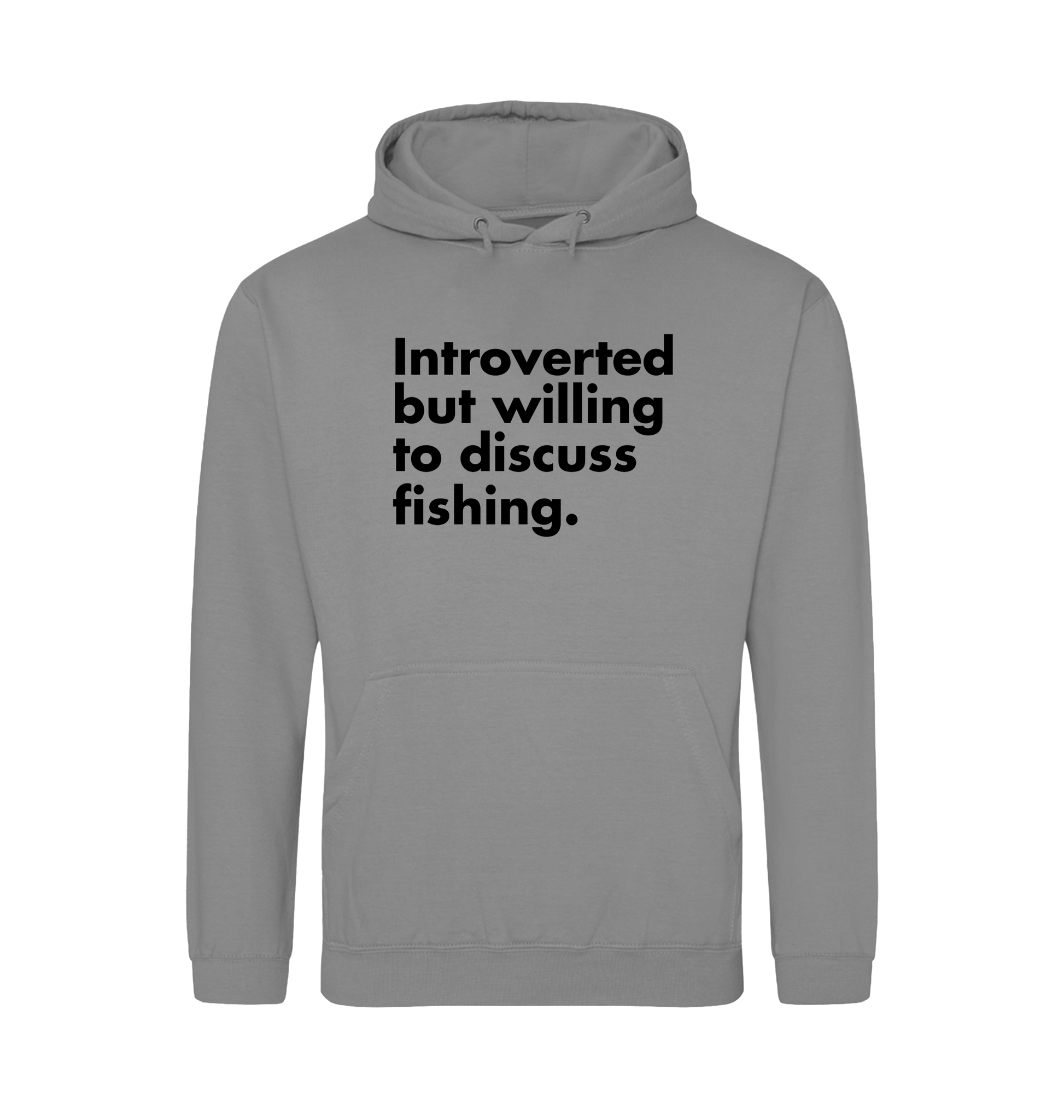 Platinum Grey Printed Hoody Front