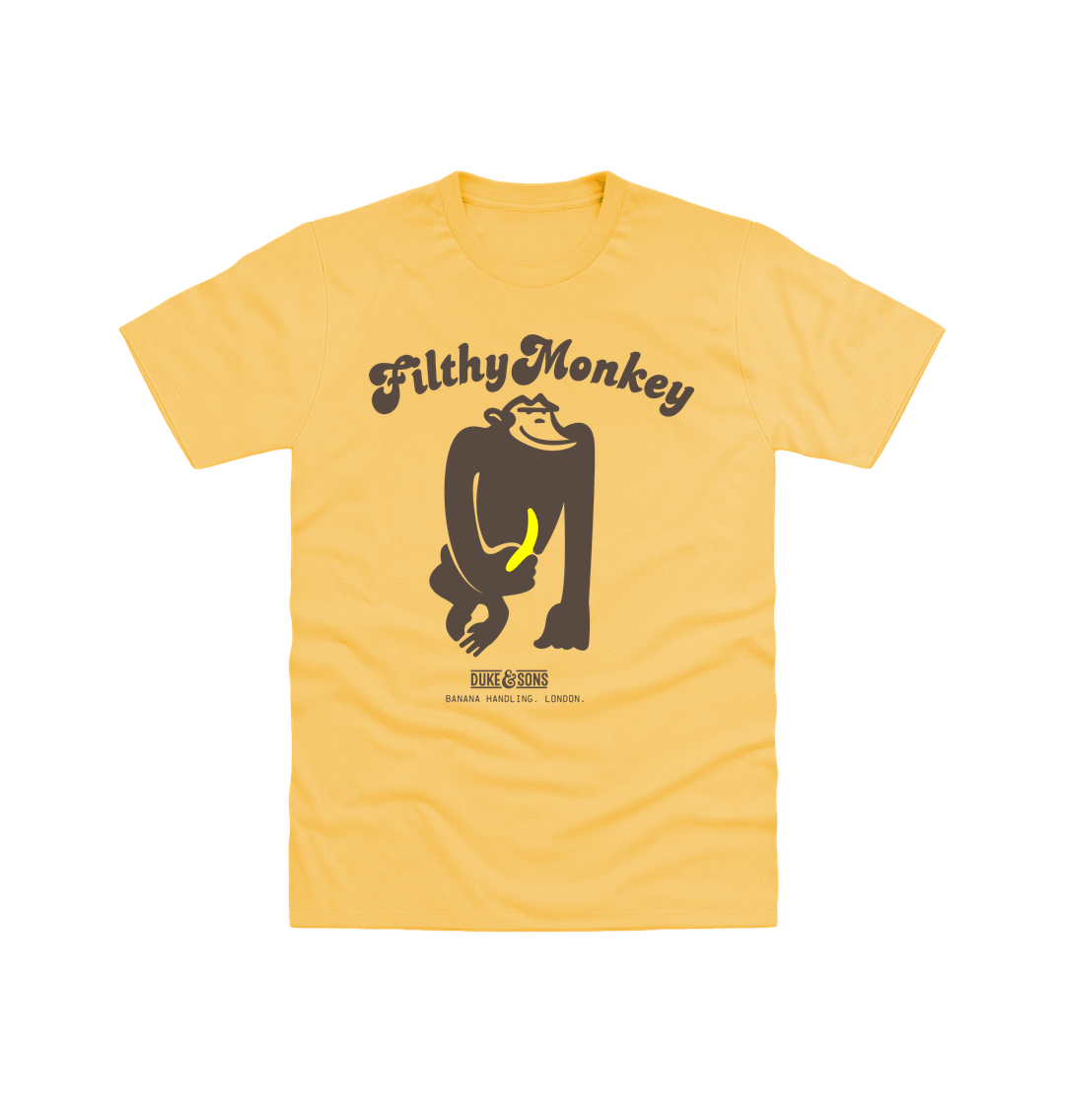 Yellow Haze Printed T-shirt Front