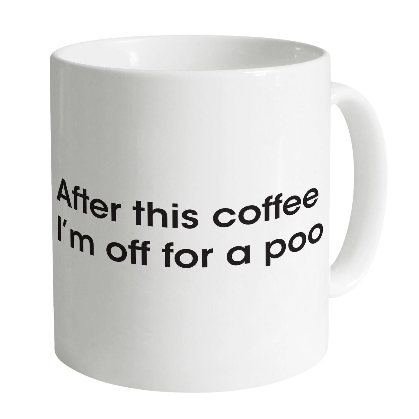 White Mug Front