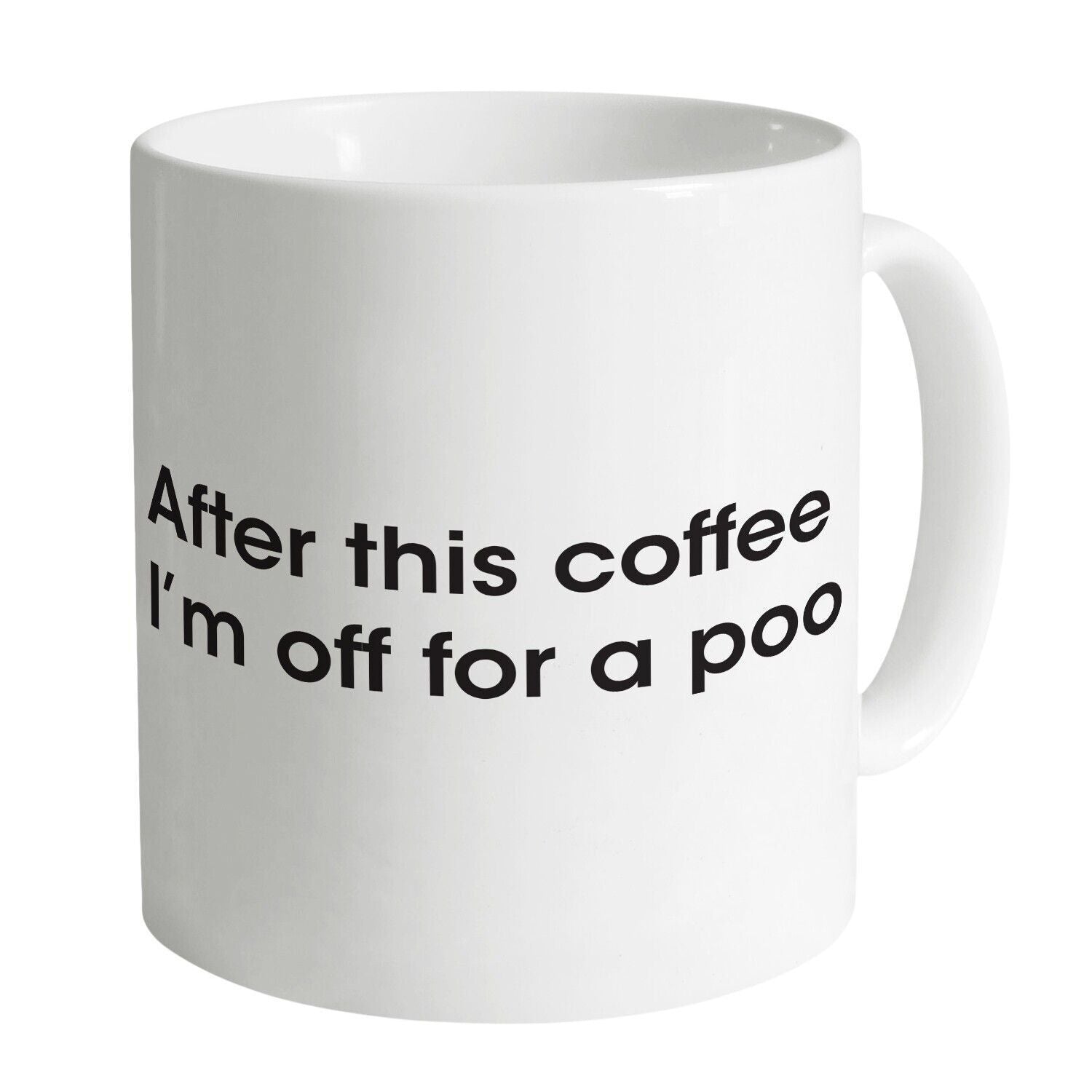 White Mug Front
