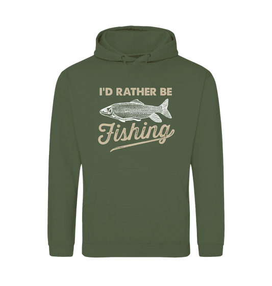 Earthy Green Printed Hoody Front
