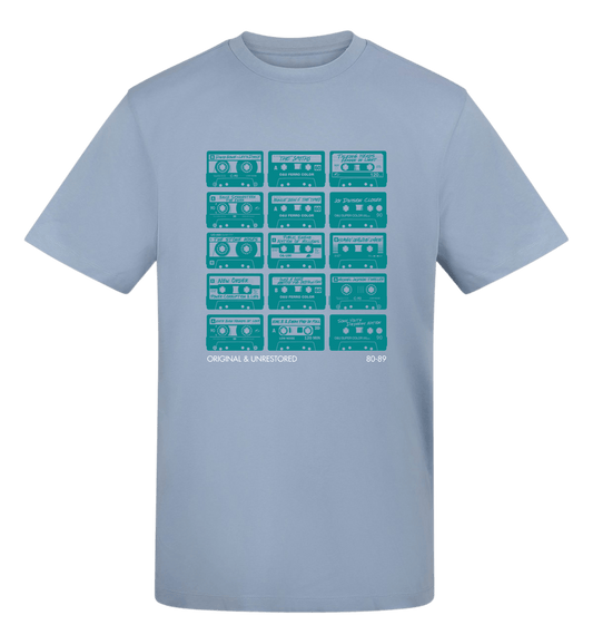 Sky Blue Printed T-shirt Front