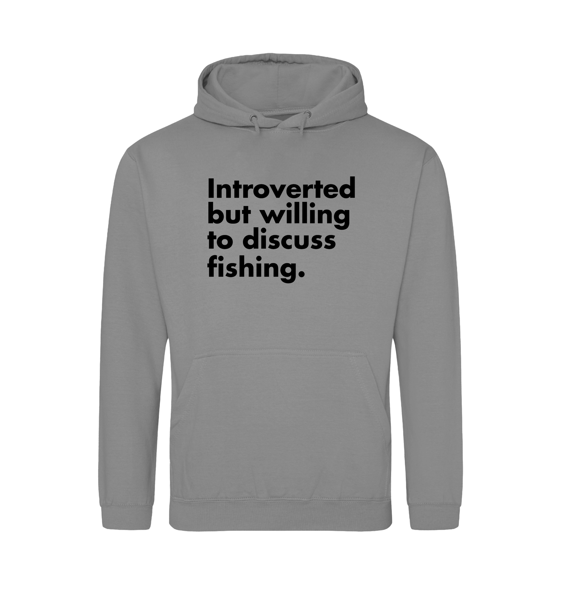 Platinum Grey Printed Hoody Front