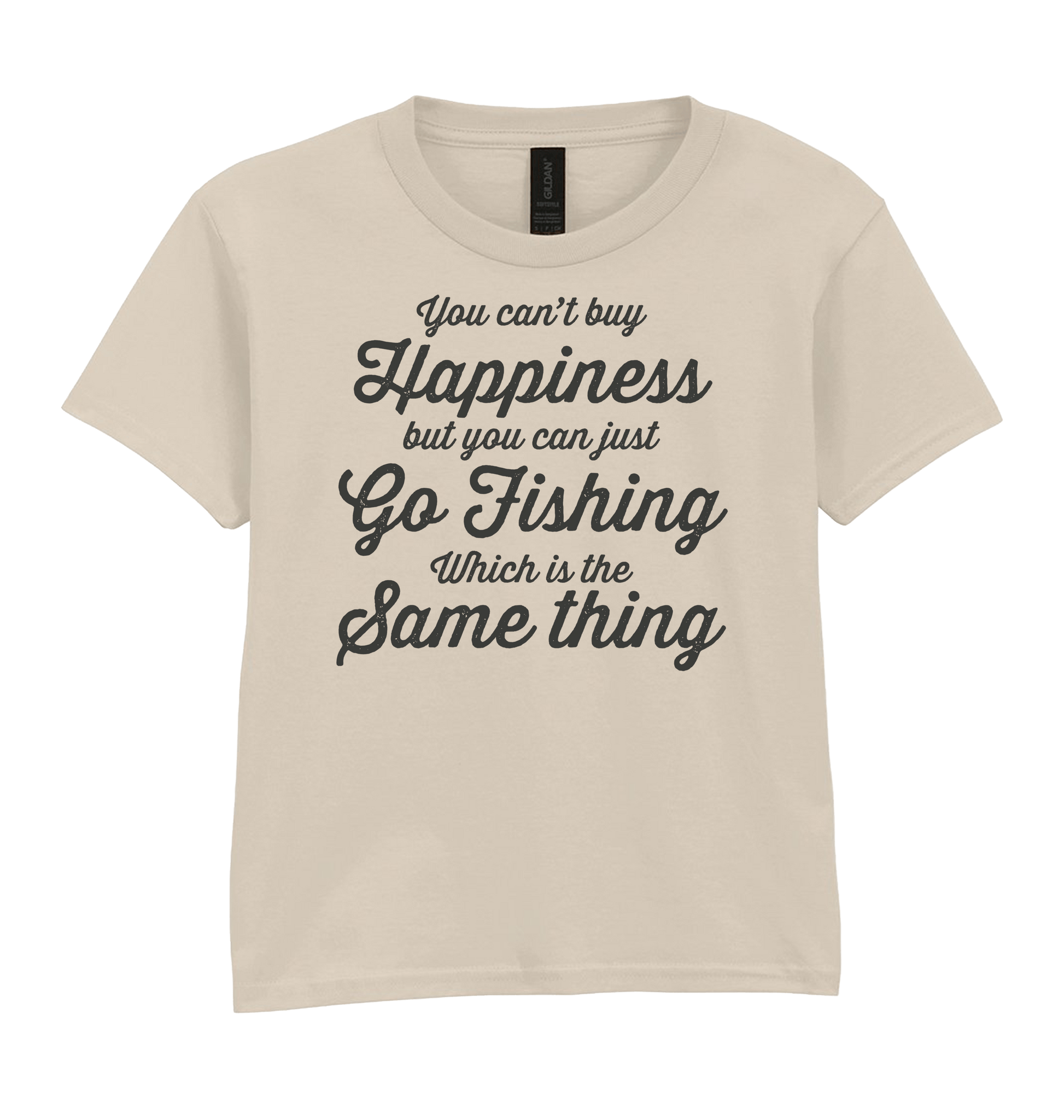 Sand Printed Kids T-Shirt Front