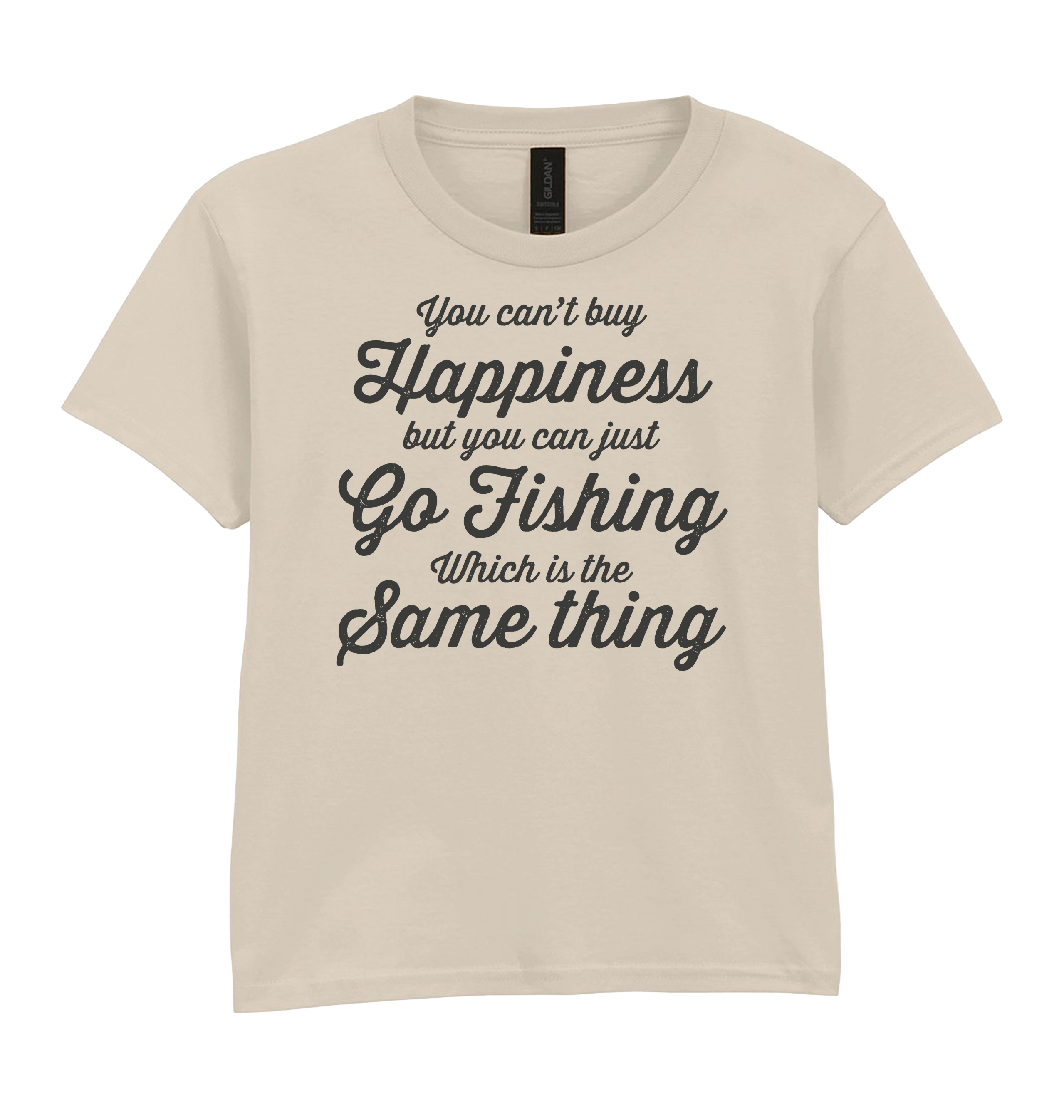 Sand Printed Kids T-Shirt Front