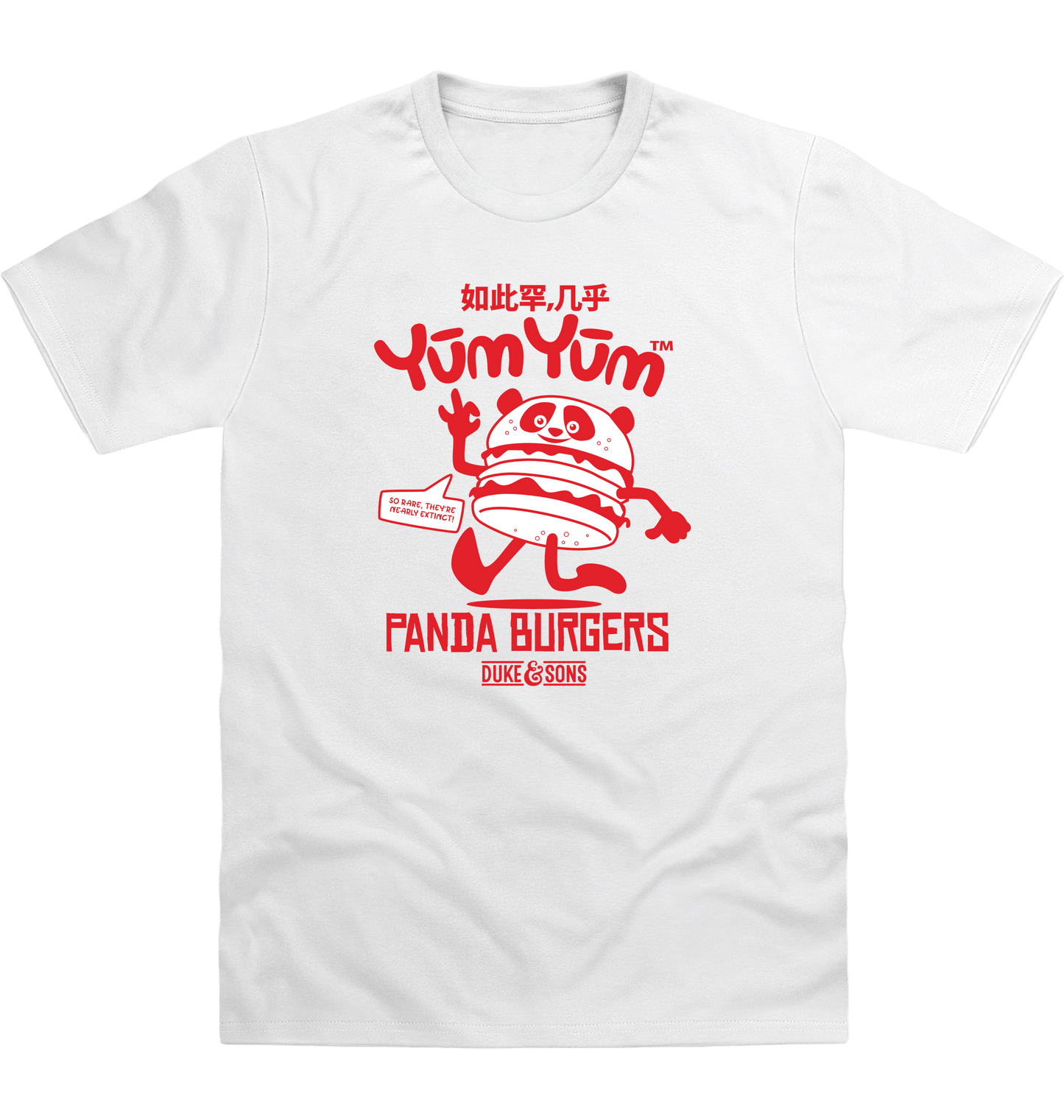 Arctic White Printed T-shirt Front