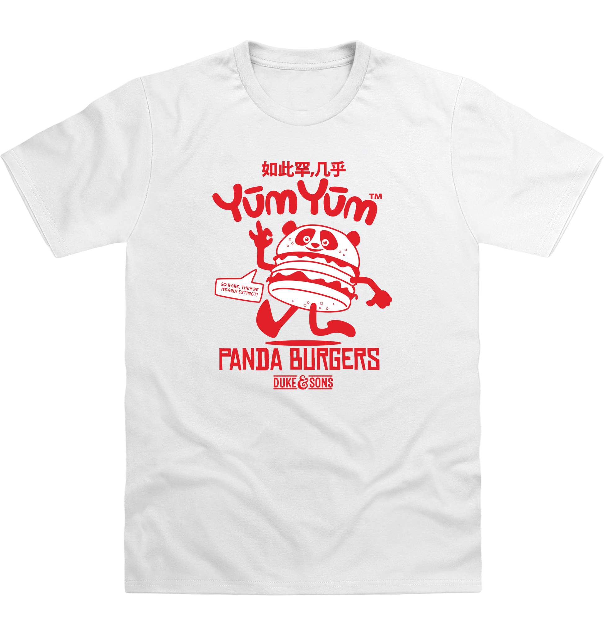 Arctic White Printed T-shirt Front