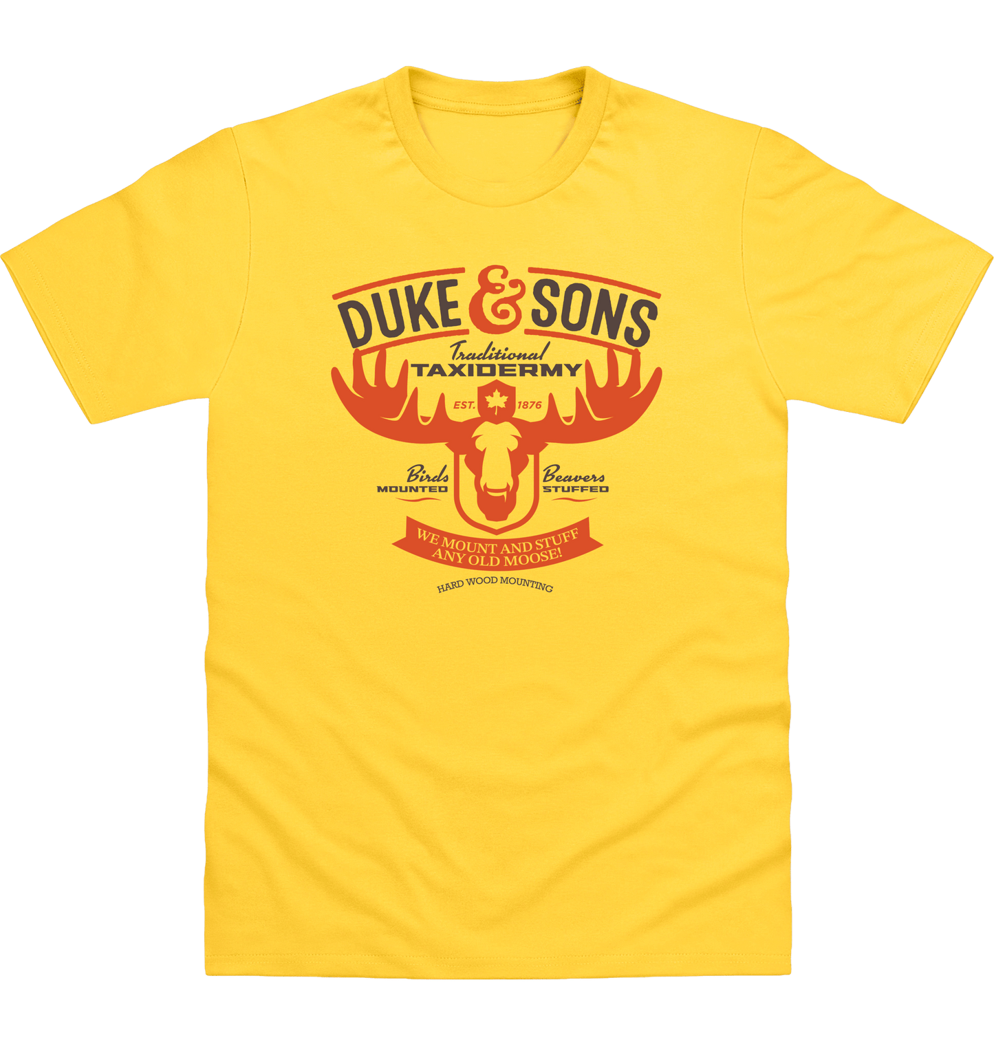 Sun Yellow Printed T-shirt Front