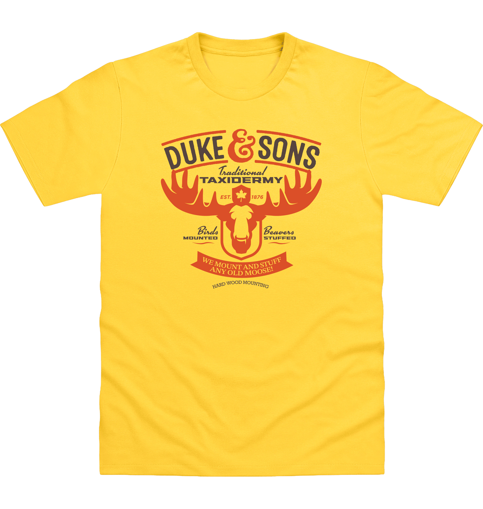 Sun Yellow Printed T-shirt Front