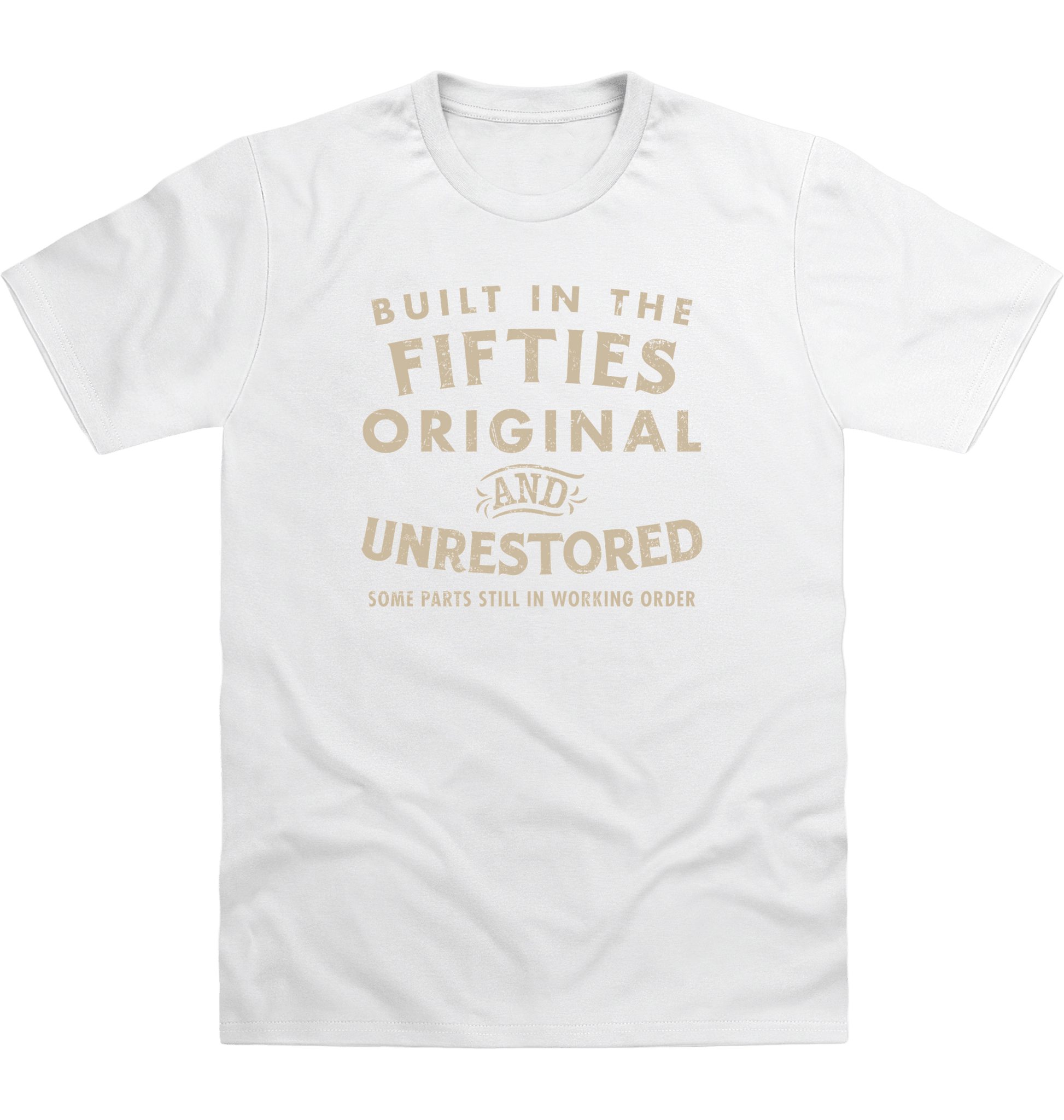 Arctic White Printed T-shirt Front
