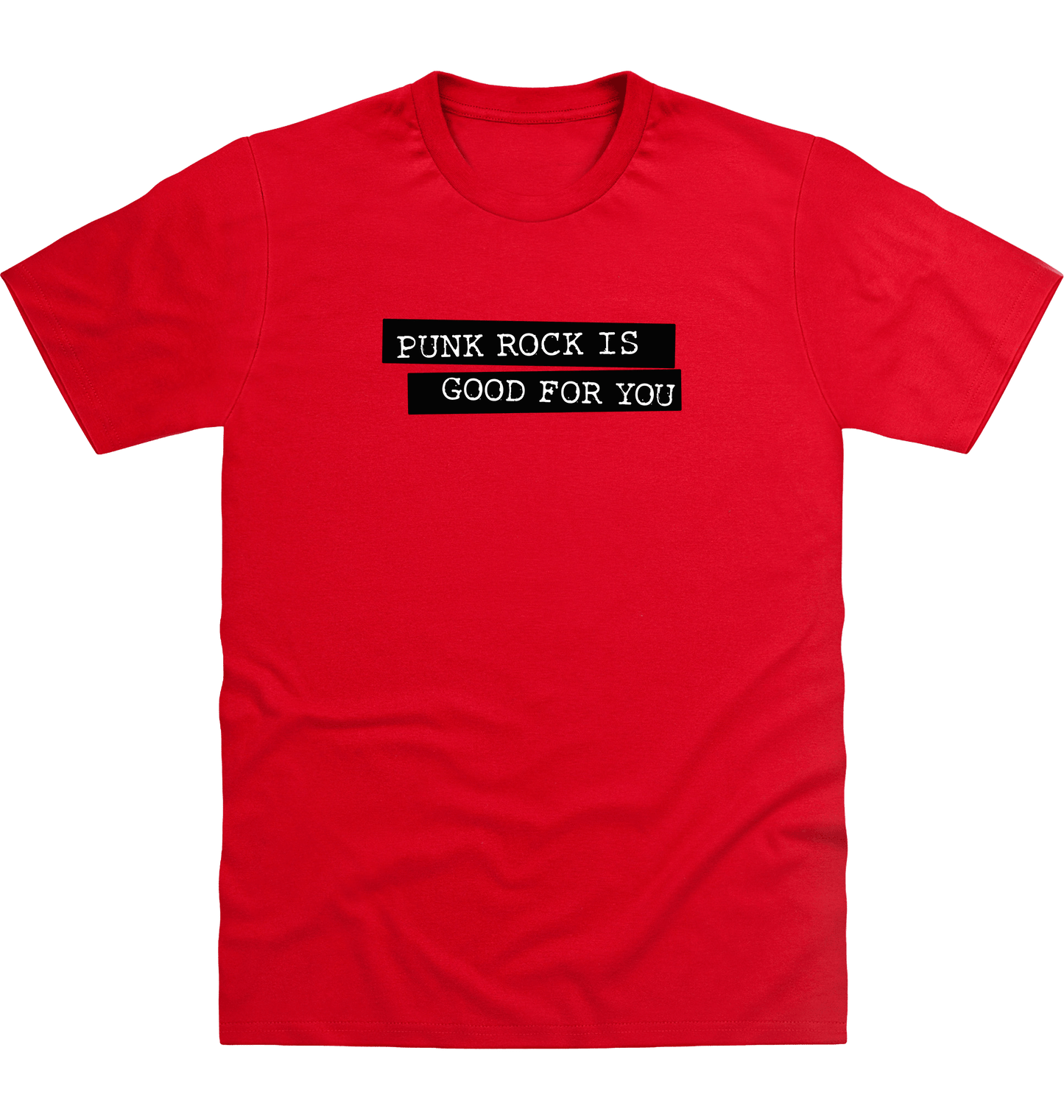 Fire Red Printed T-shirt Front