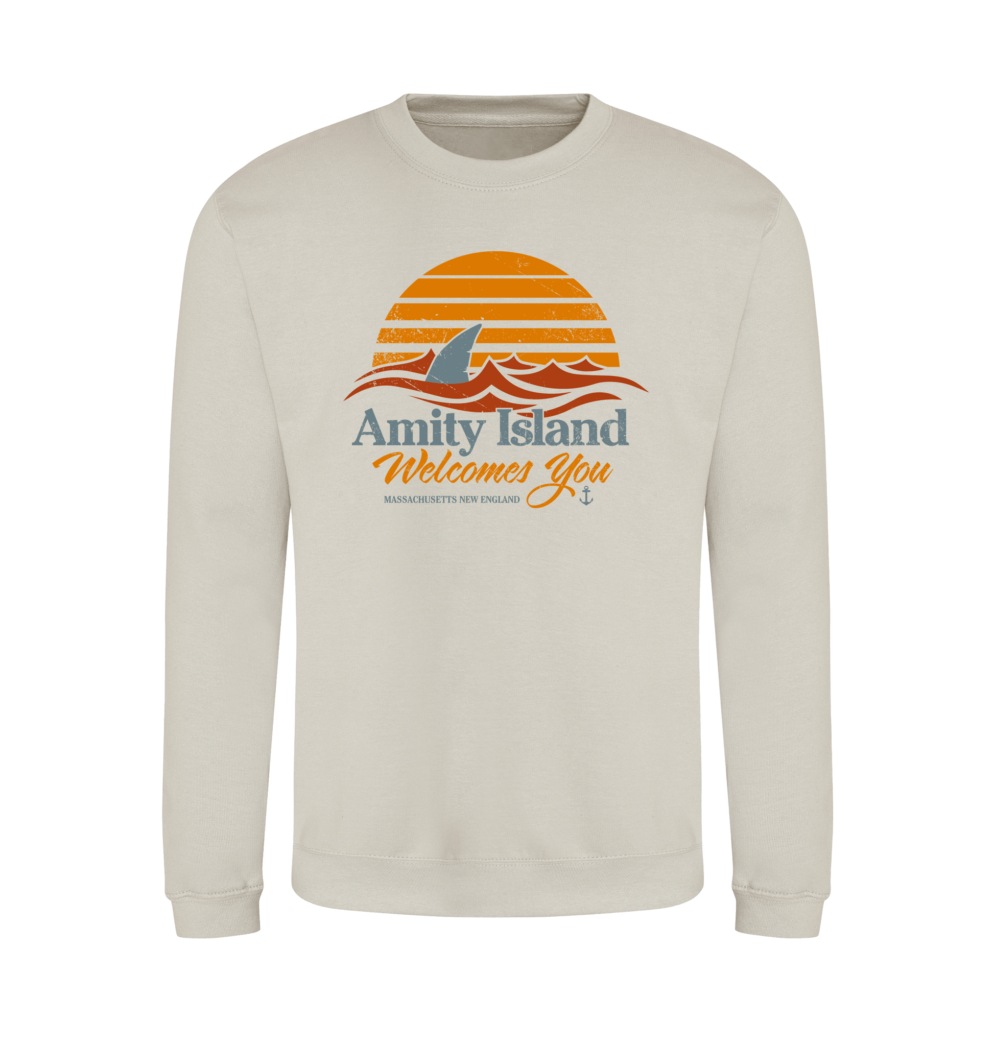 Natural Stone Printed Sweater Front