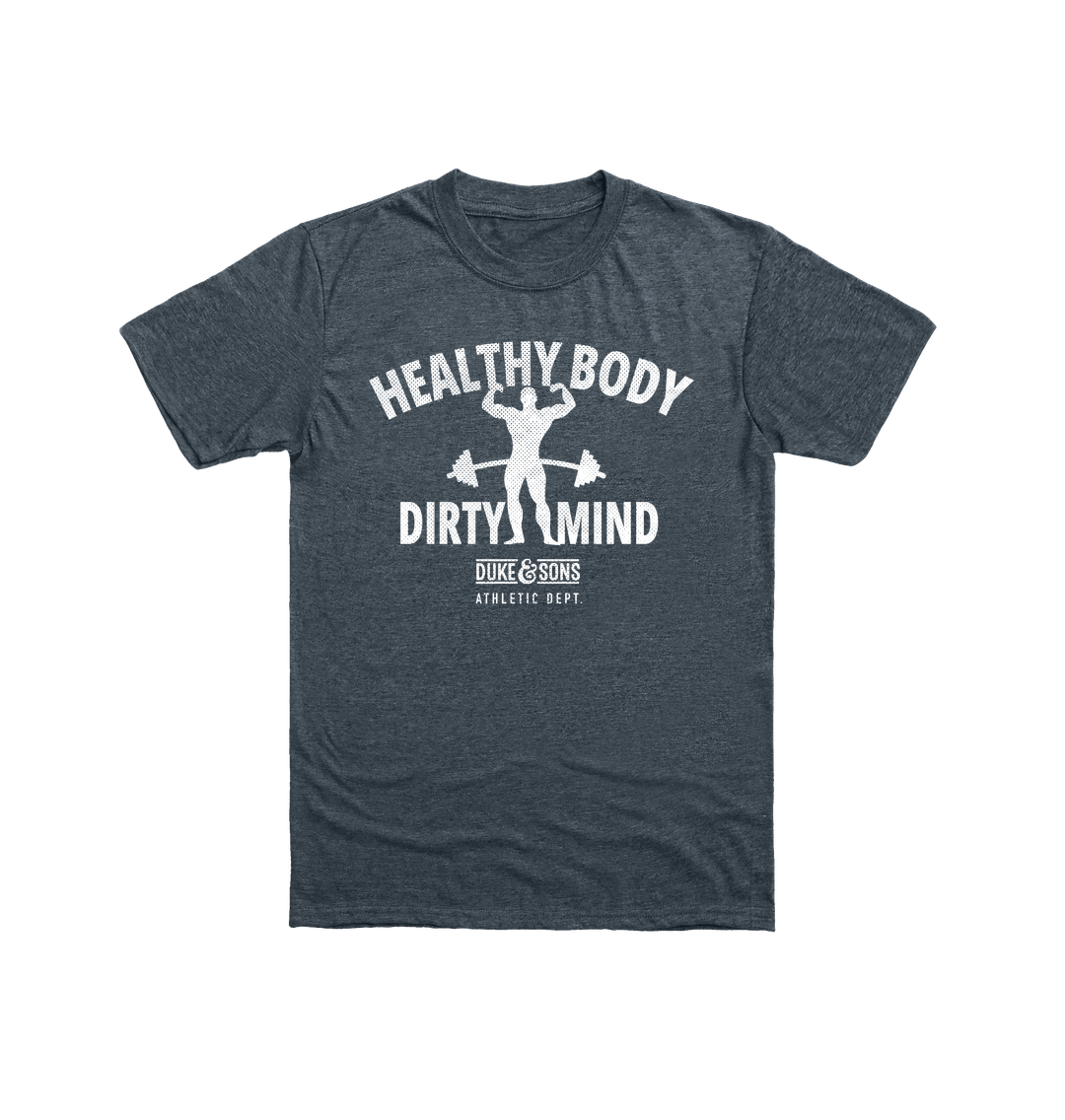 Dark Heather Printed T-shirt Front