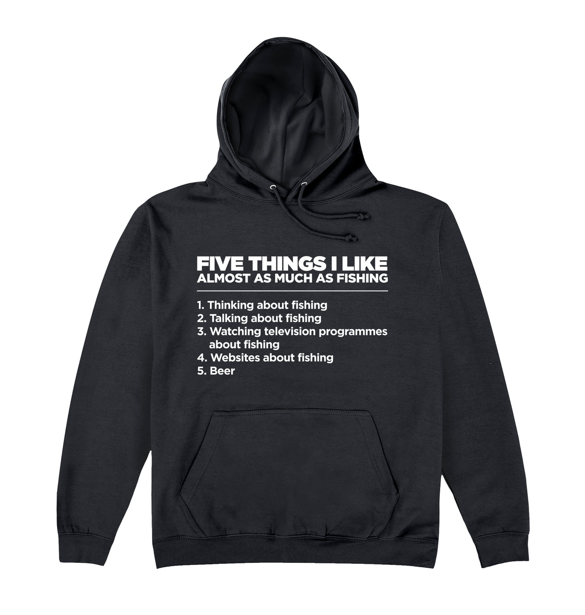 Five Things Fishing Hoodie