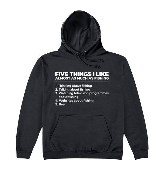 Five Things Fishing Hoodie