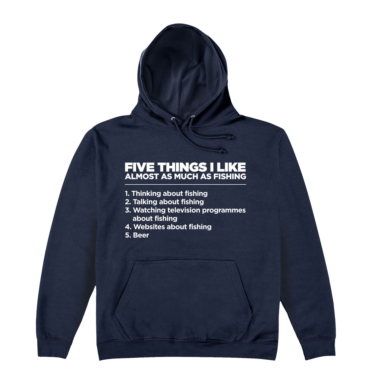 Five Things Fishing Hoodie