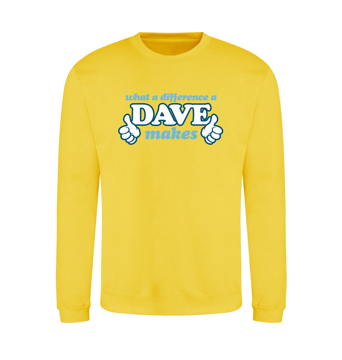 Sun Yellow Printed Sweater Front