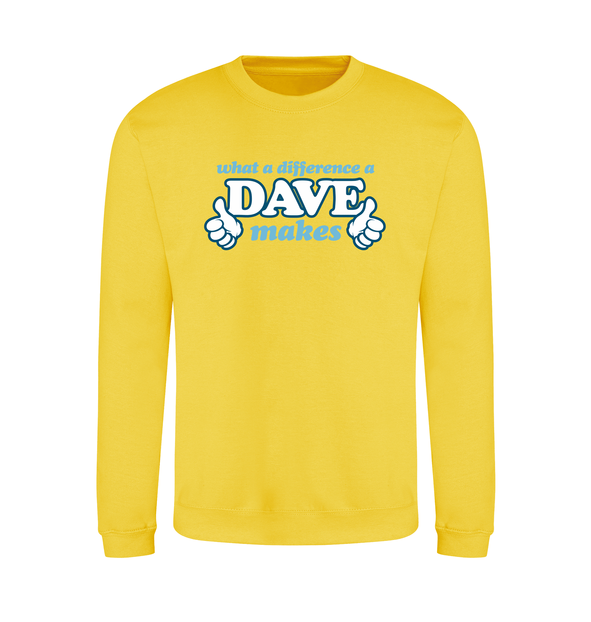 Sun Yellow Printed Sweater Front