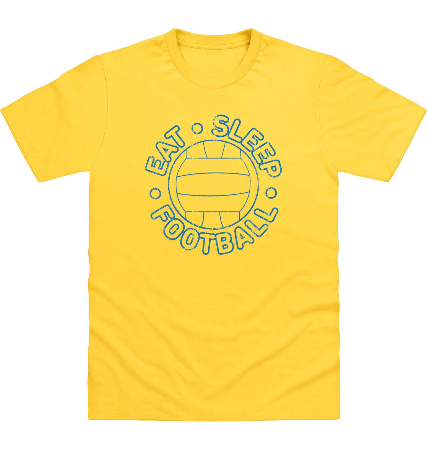 Sun Yellow Printed T-shirt Front