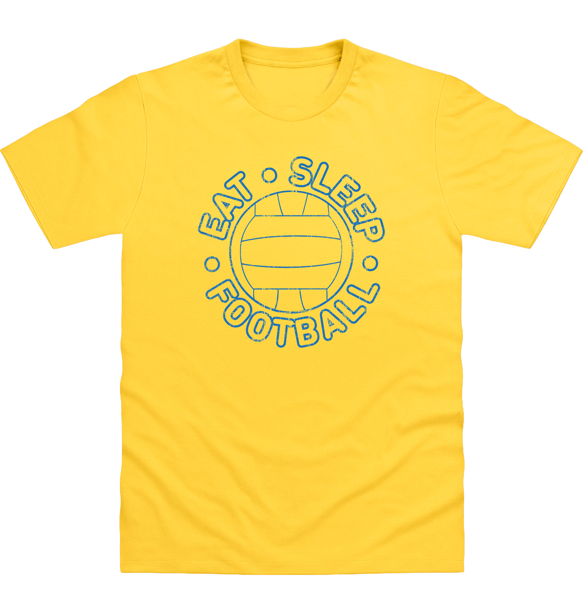 Sun Yellow Printed T-shirt Front