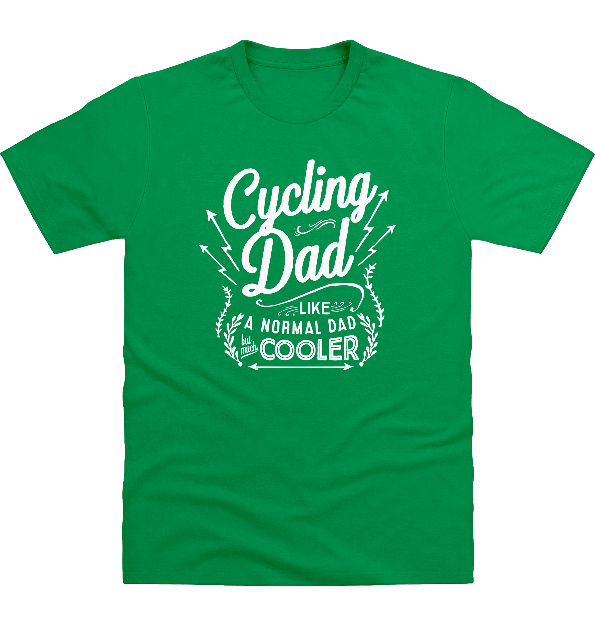 Kelly Green Printed T-shirt Front
