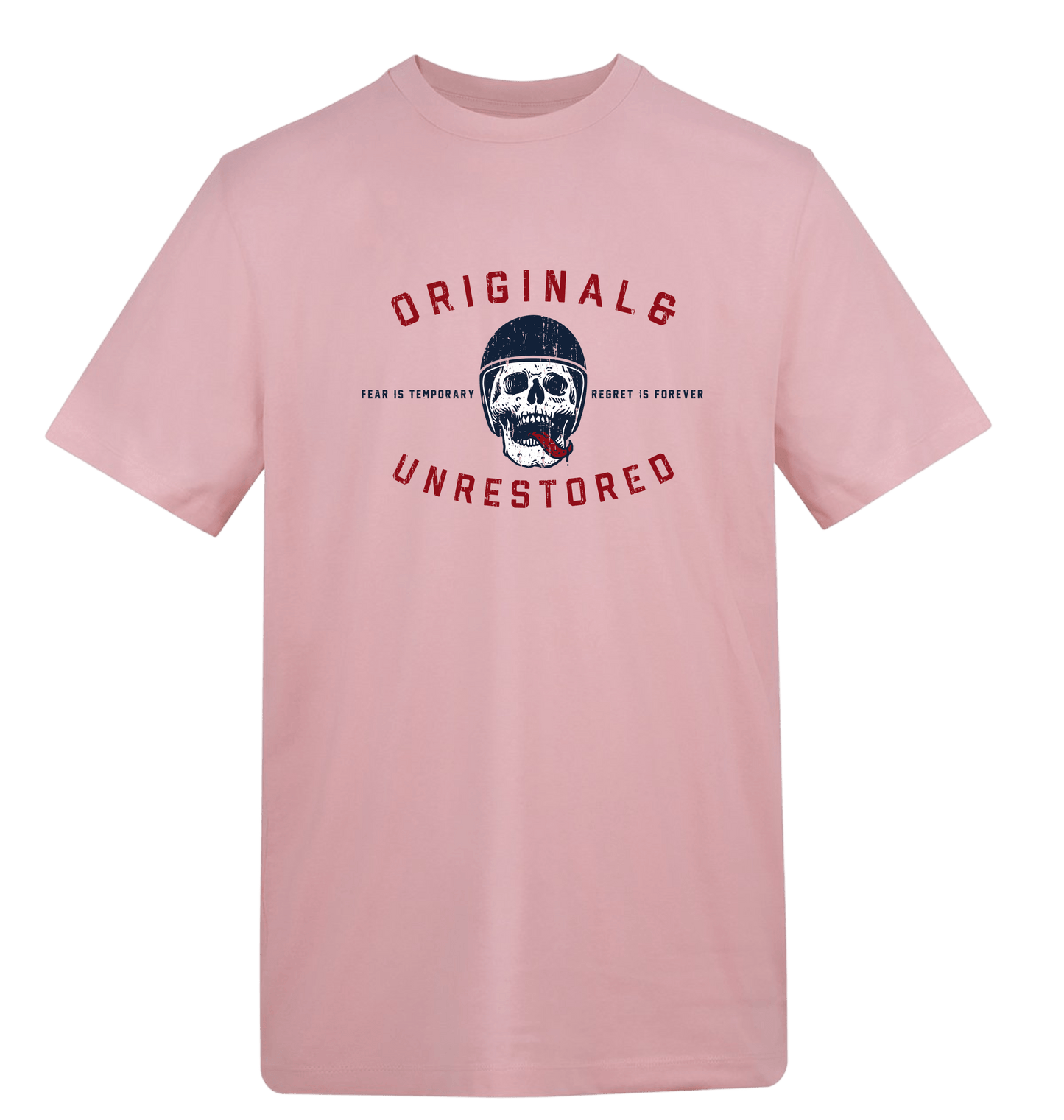 Baby Pink Printed T-shirt Front